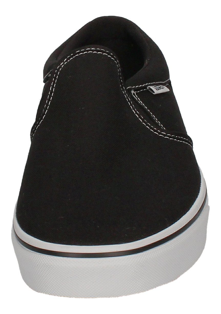 Vans Asher Skateschuh Canvas Black White