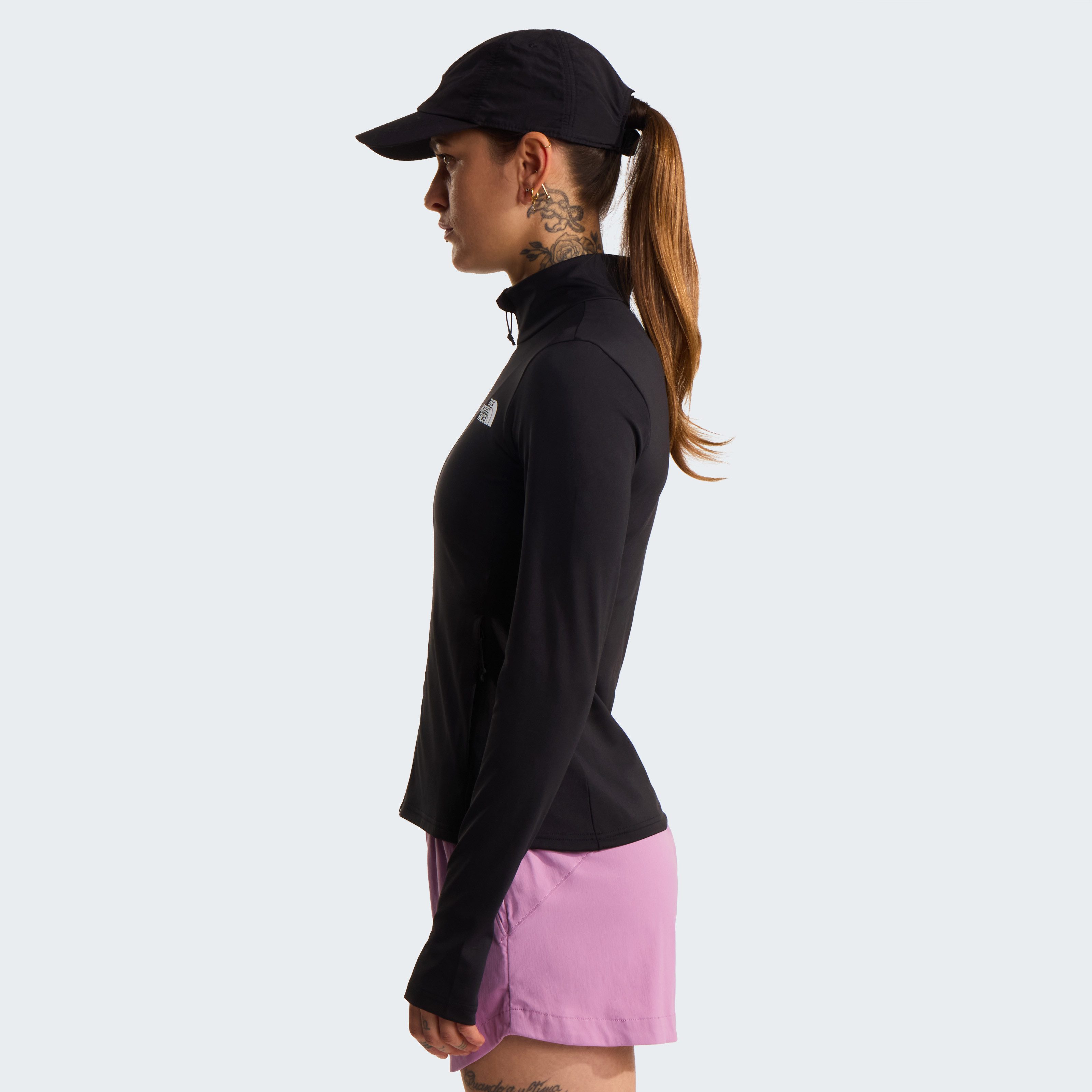 The North Face Trainingsjacke W FLEX FULL ZIP JACKET für Fitness und sportliche Aktivitäten, viel Stretch