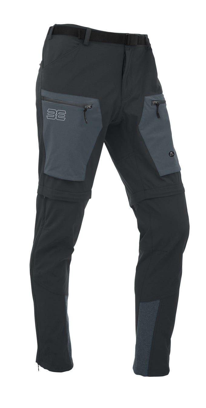 Maul Trekkinghose Eiger 2XT Zipp-Off 2023 (lange Hose und Bermudas in einem) caviarugrau