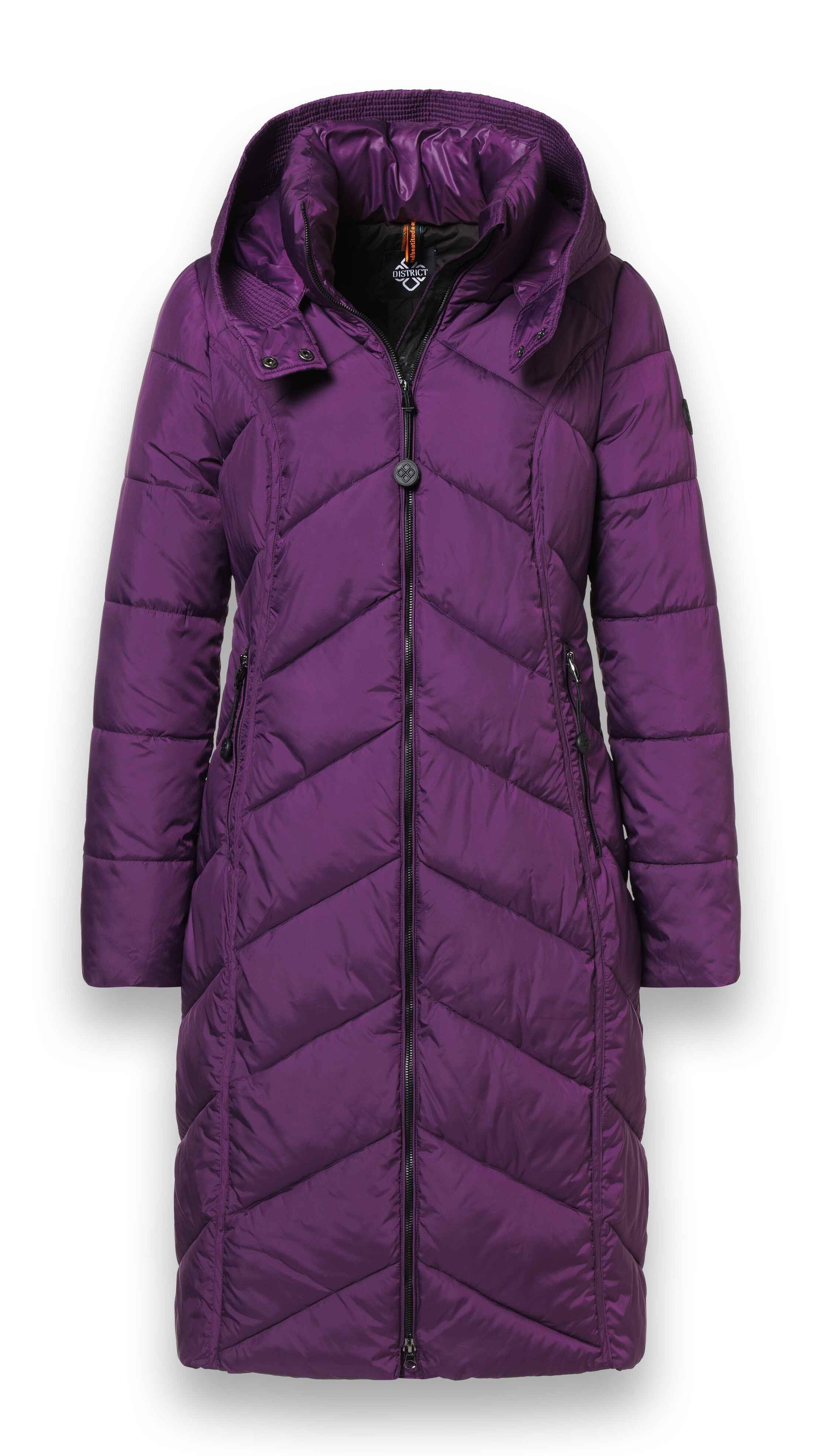 District Steppmantel Arosa (wasserabweisend) violett Damen günstig online kaufen