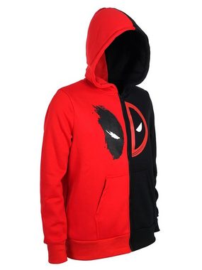 GalaxyCat Hoodie Zip Hoodie für Deadpool Fans, Kapuzen Pullover (1-tlg) Wade Wilson Sweatjacke mit Kapuze