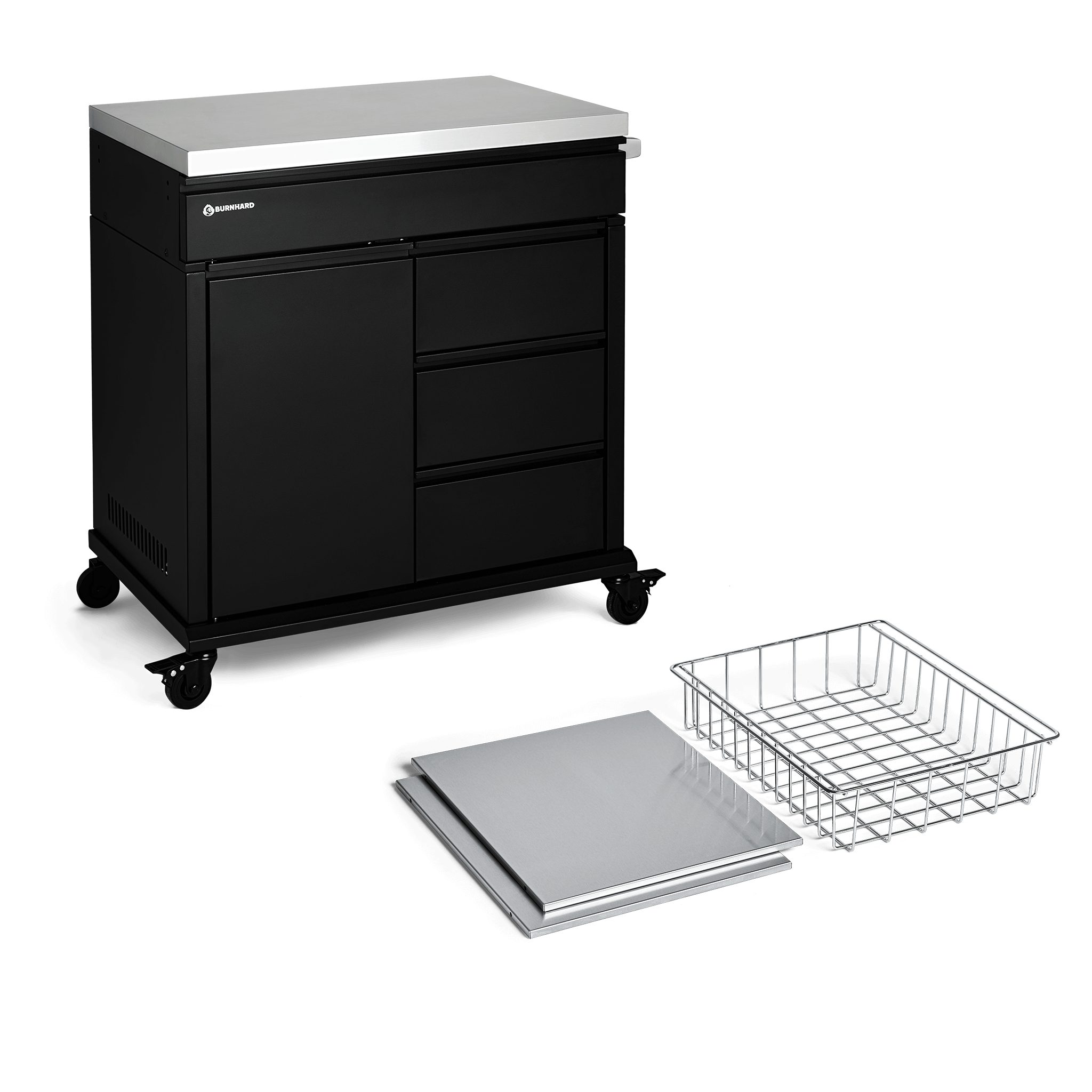 BURNHARD® Grillablagetisch (Grilltisch)