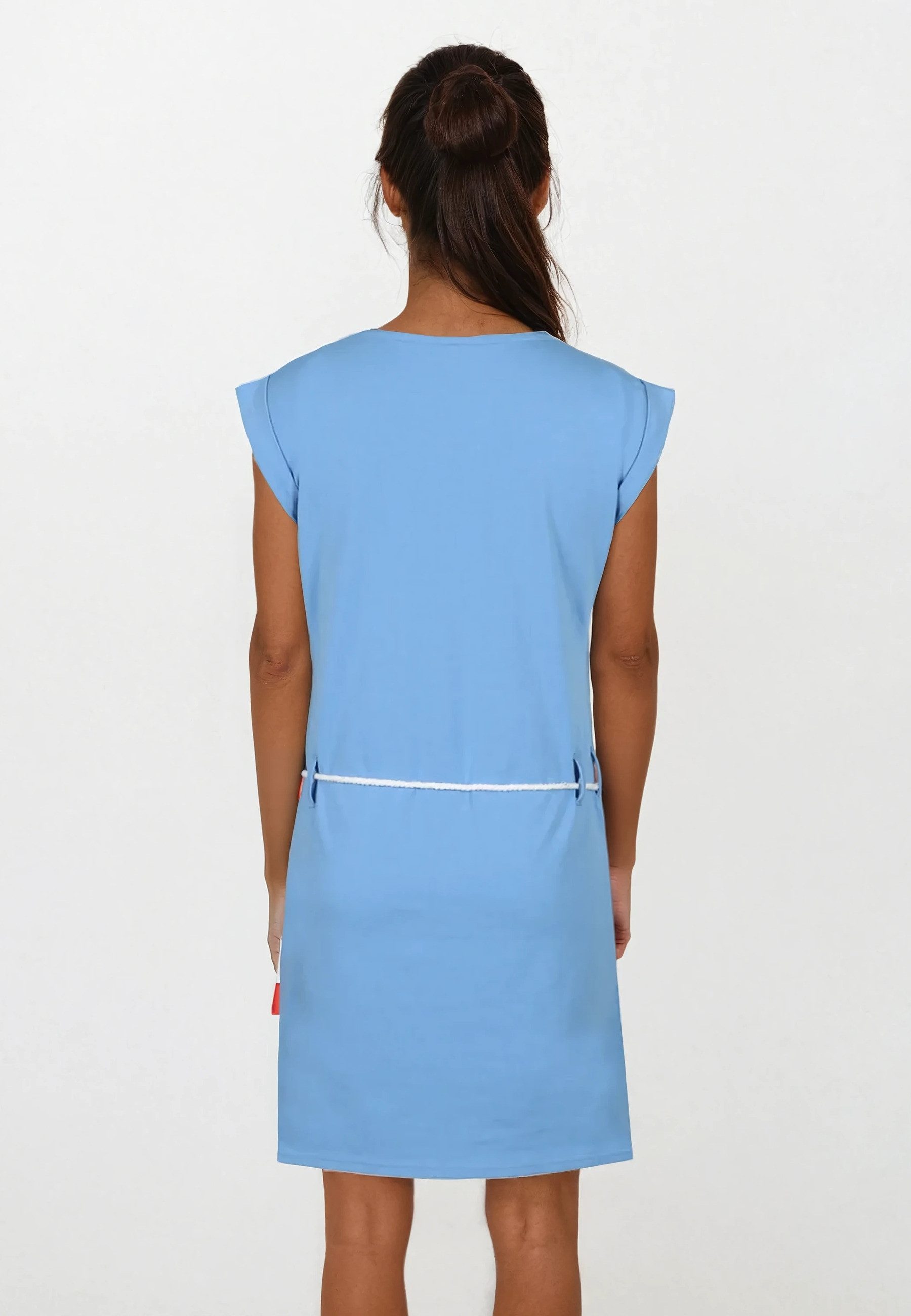 salzhaut Minikleid USSELIG - UNI Damen Leicht tailliert salzhaut – nordisch frisch, lässig und frech für jeden Tag! – Bild 5 von 5