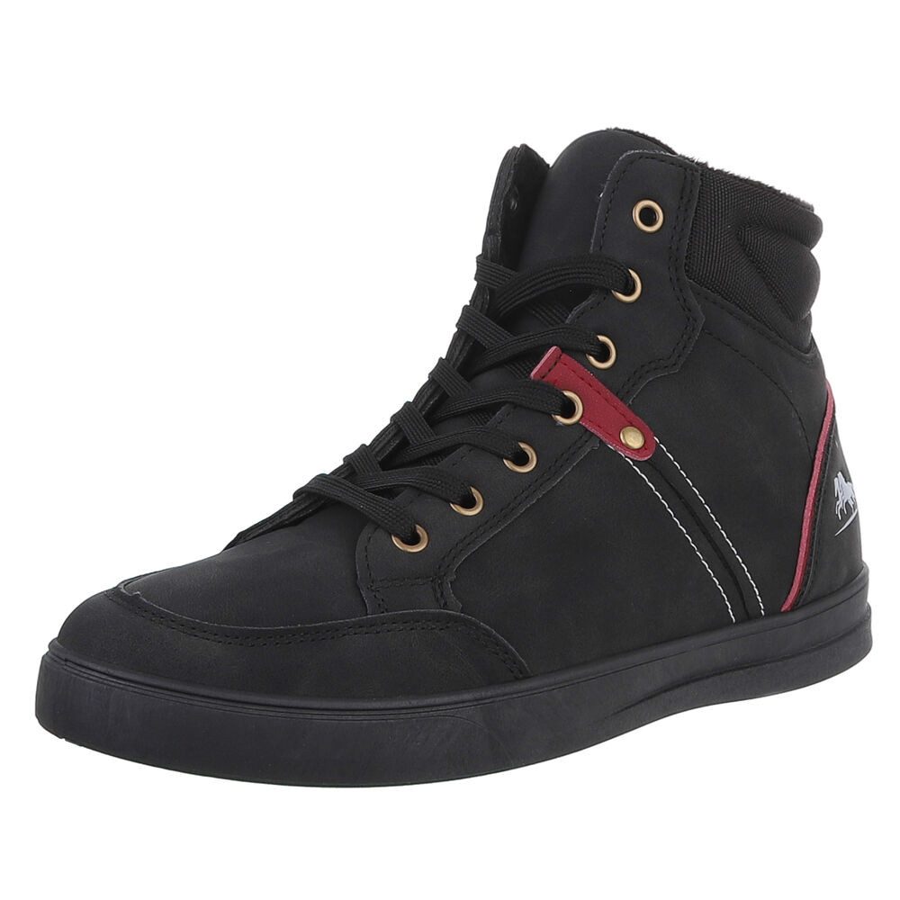 Coolwalk Herren High-Top Freizeit Sneaker (88828872) Flach Sneakers in Schw günstig online kaufen