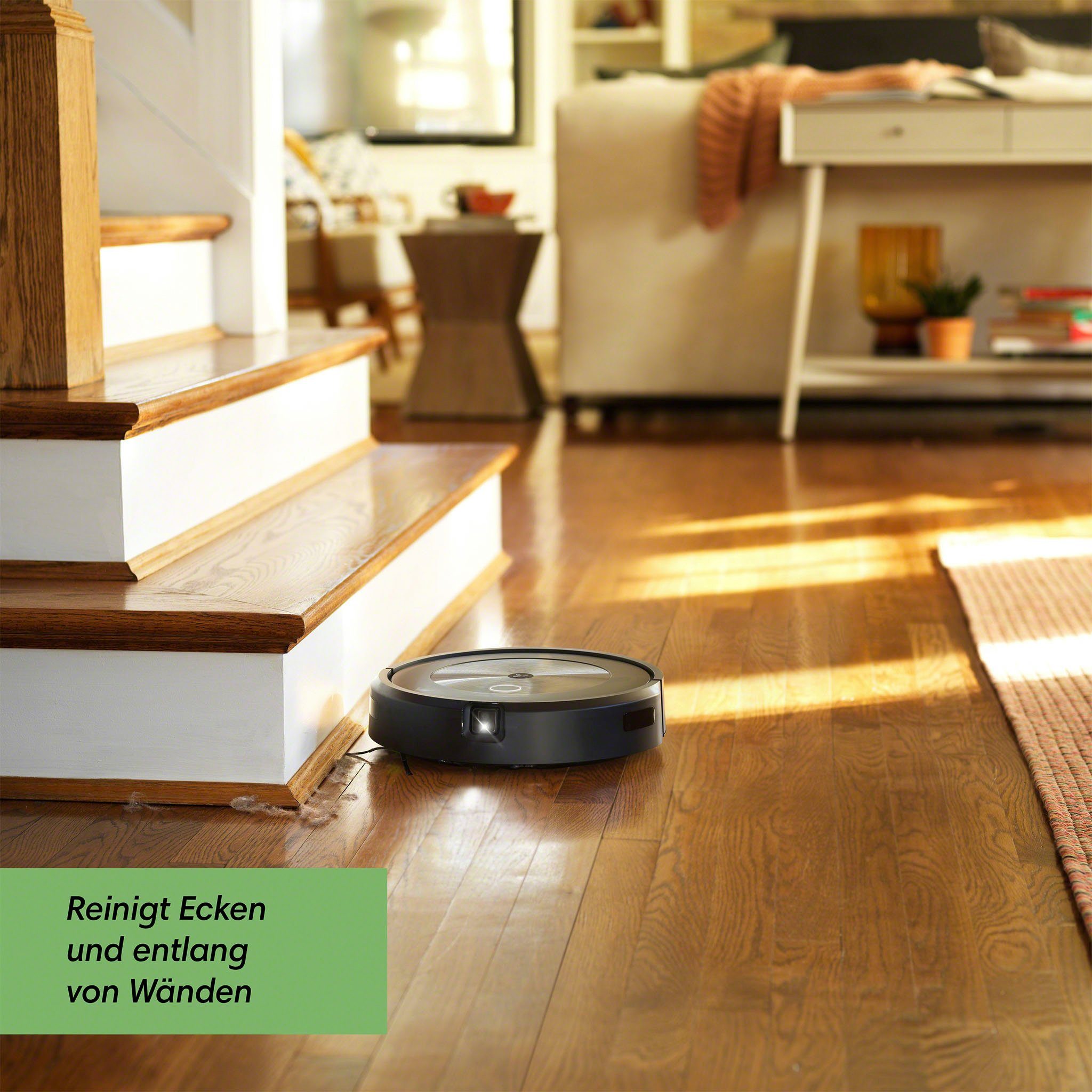 Objekterkennung WLAN-fähig, Saugroboter Roomba® j7 iRobot beutellos, (j7158), Kartierung,