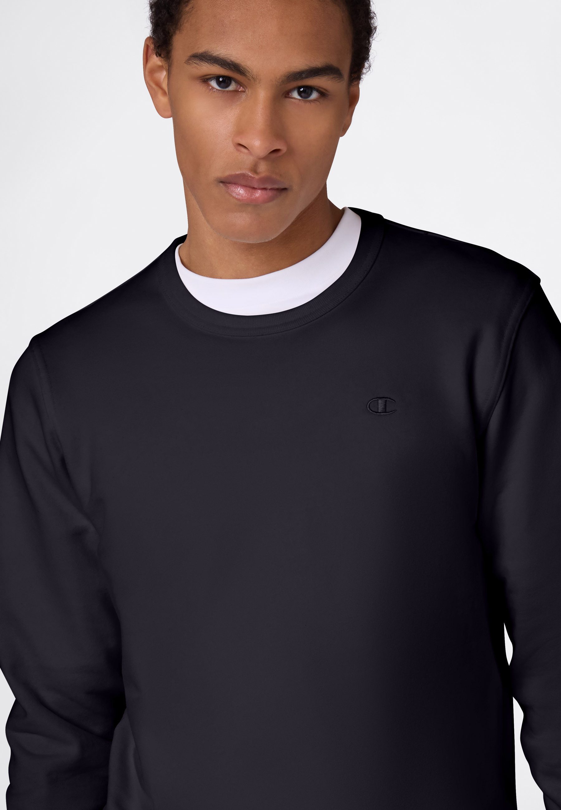 Champion Sweatshirt ICONS TONAL Terry Crewneck Sweatshirt aus Baumwolle und Polyester – Bild 3 von 4