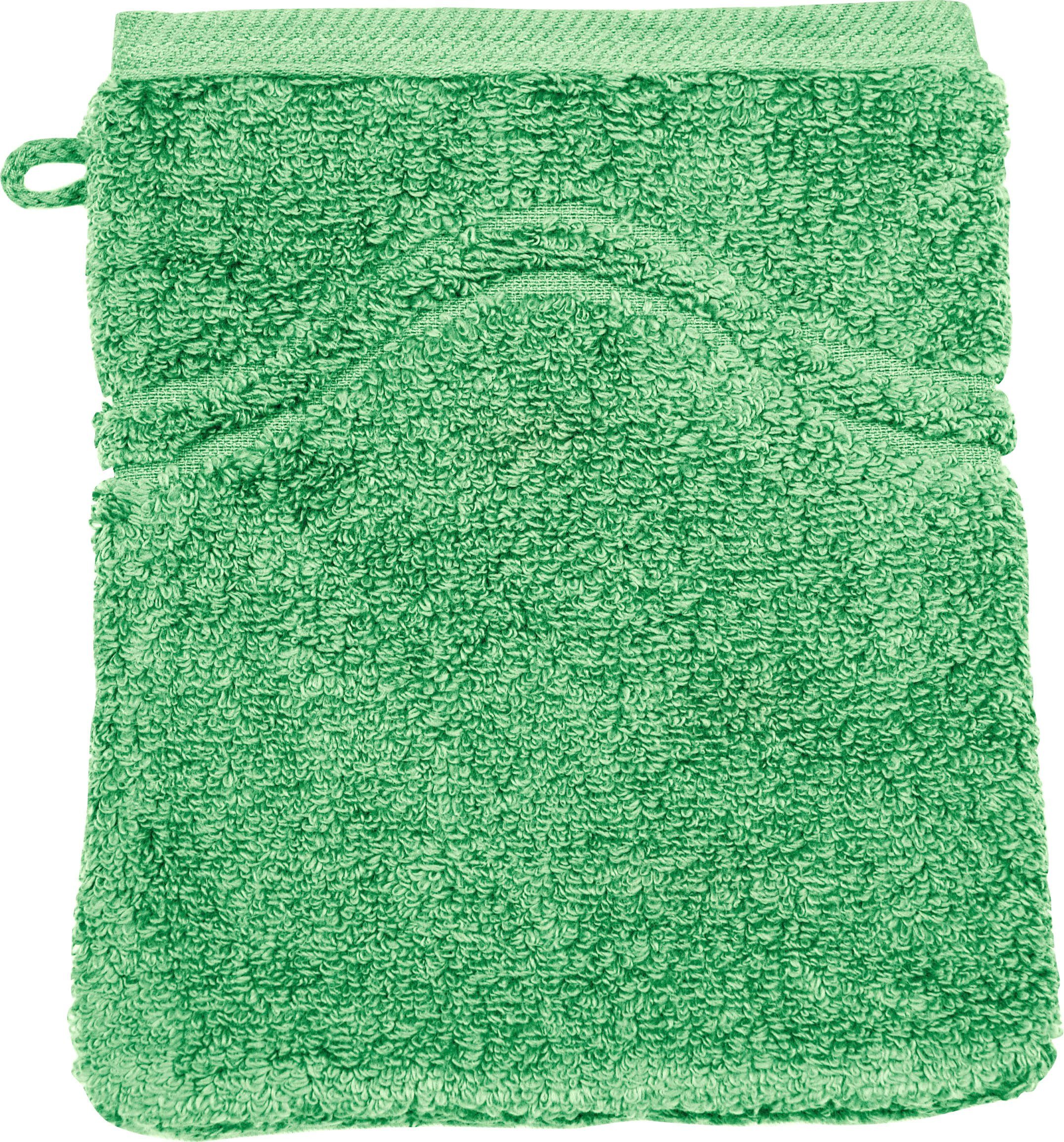 Wellen-Bordüre karibik ROSS Waschhandschuh (6-tlg), mit Cashmere feeling