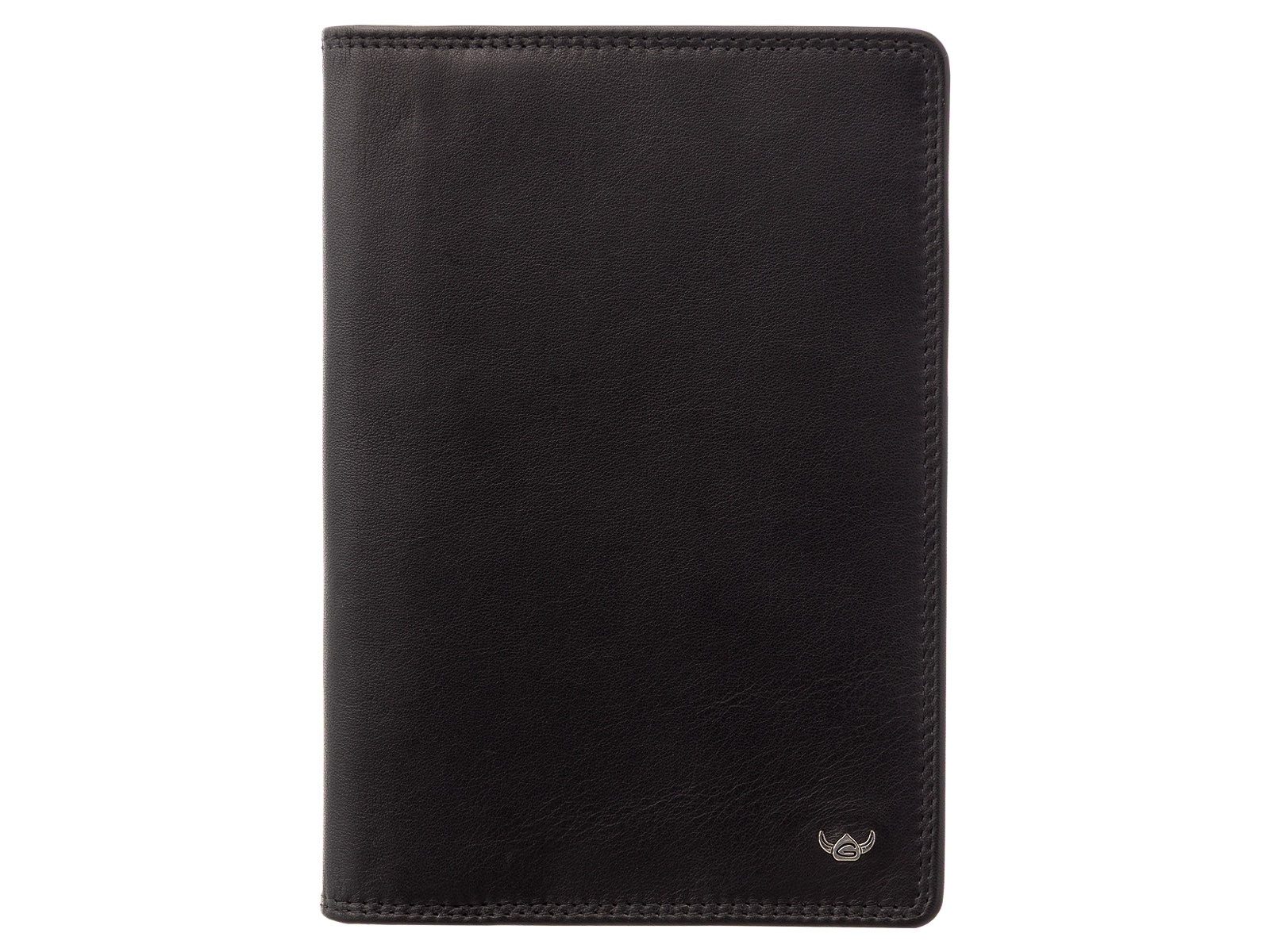 Golden Head Kartenetui Polo RFID Geldbörse 404051 Brieftasche mit RV (Stück, 1-tlg., 1), Doppelsteppnähte