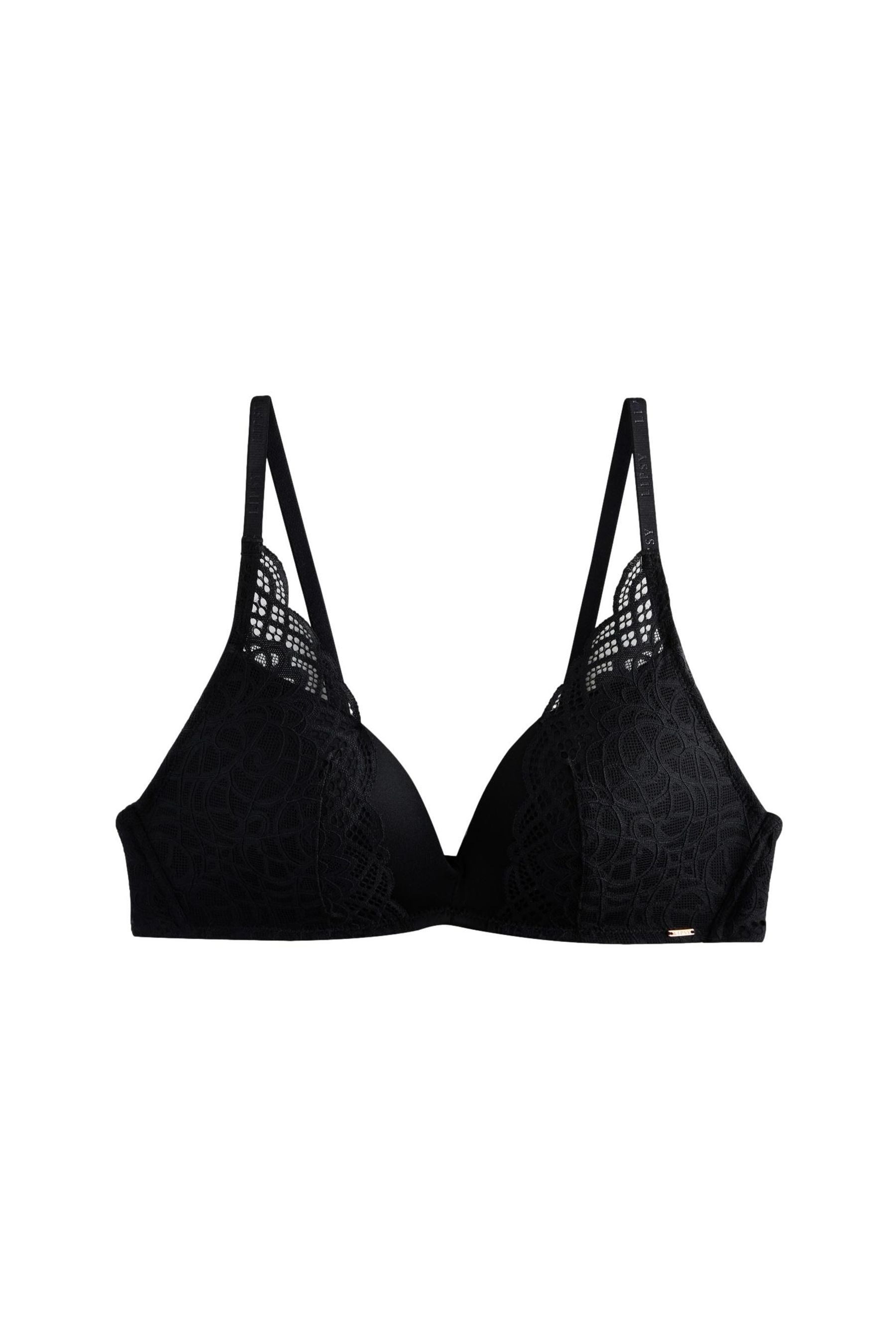 Bügelloser BH Lipsy Wattierter Push-up-BH ohne Bügel aus Spitze