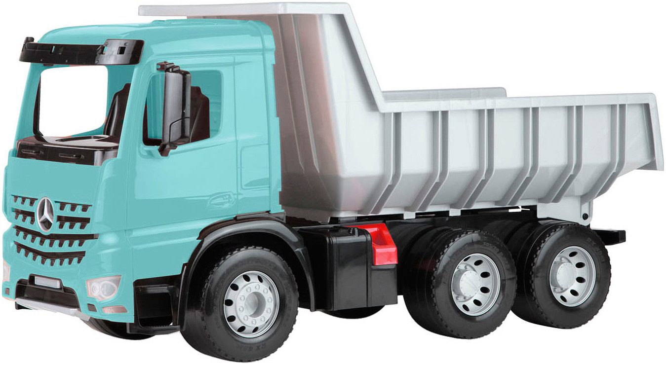 Lena® Spielzeug-Kipper GIGA TRUCKS Muldenkipper Mercedes-Benz Arocs, petrol, Made in Europe