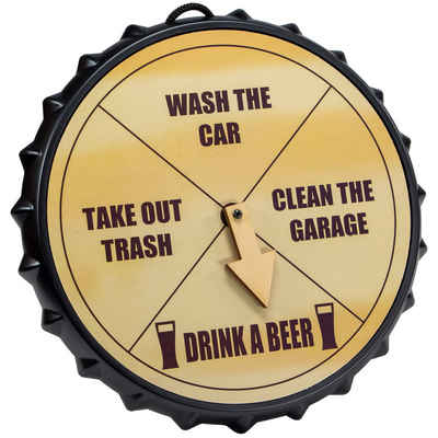 Winkee Spiel, Trinkspiel Trinkspiel Beer O Clock - Bier Uhr, für ein Bier ist immer Zeit, zum hängen und stellen