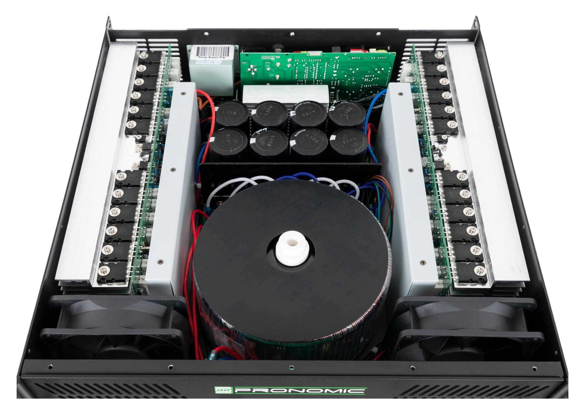 Pronomic XA-1400 Endstufe 2x1400W/8 Ohm, 2x 2100W/4 Ohm, 2x 3000W/ 2 Ohm Audioverstärker (6000 W, Schaltungstype: Class H)