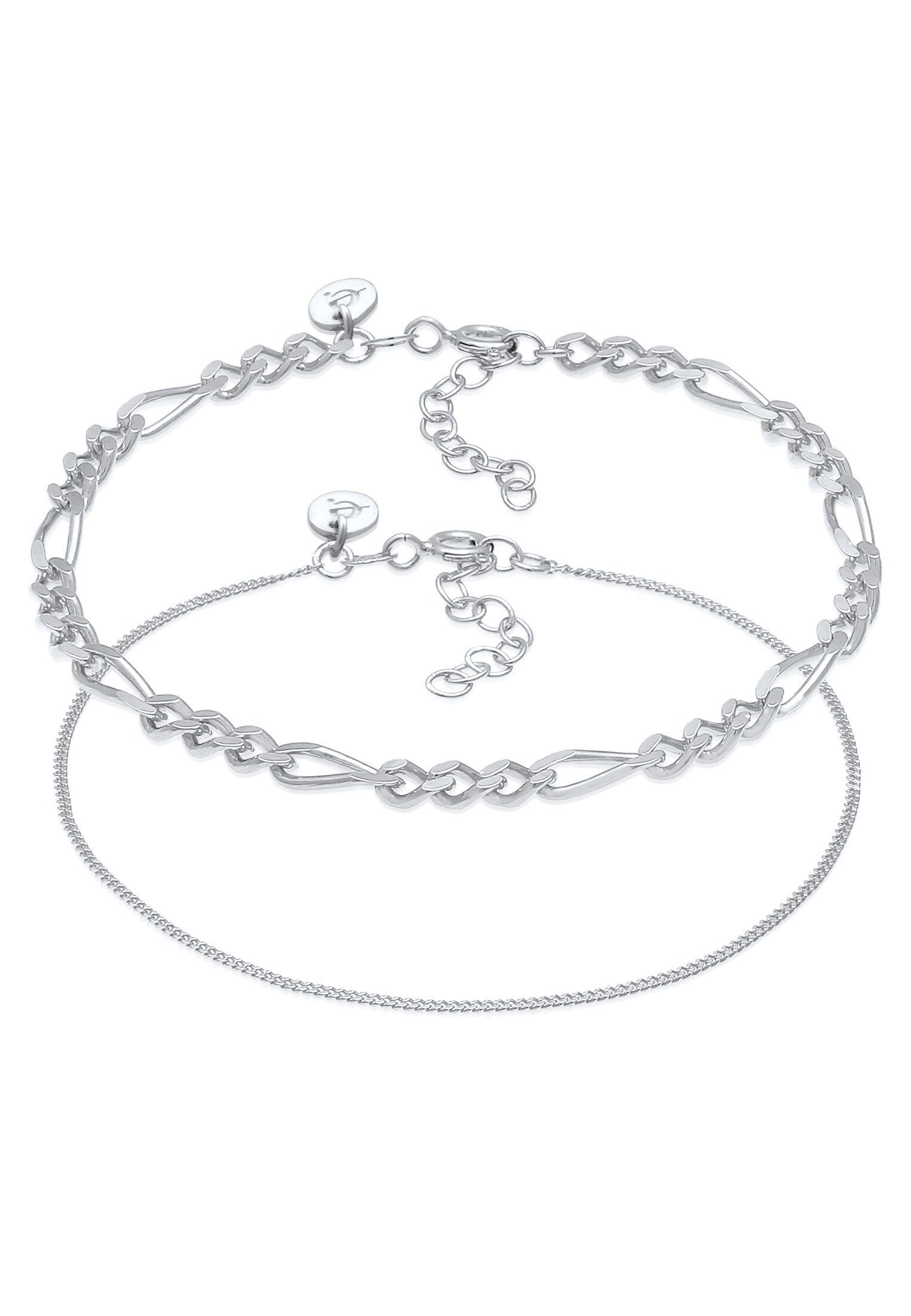 Elli Damen Halskette – Libellen-Anhänger In 925 Sterling Silber, 45 Cm Panzerkette