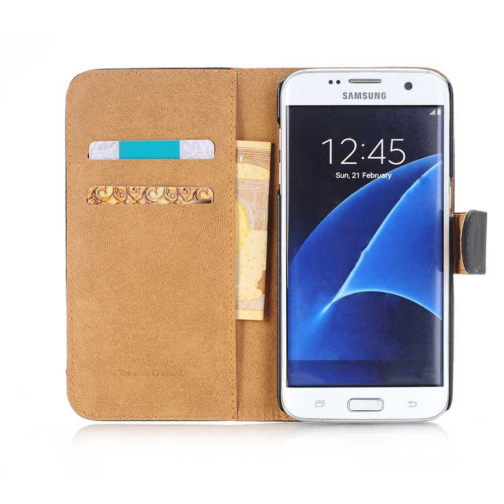 FITSU Handyhülle Handyhülle für Samsung Galaxy A3 2016 Klapphülle Flipcase 4,71 Zoll, Handytasche für Samsung A3 2016 Schutzhülle mit Geld- und Kartenfächer