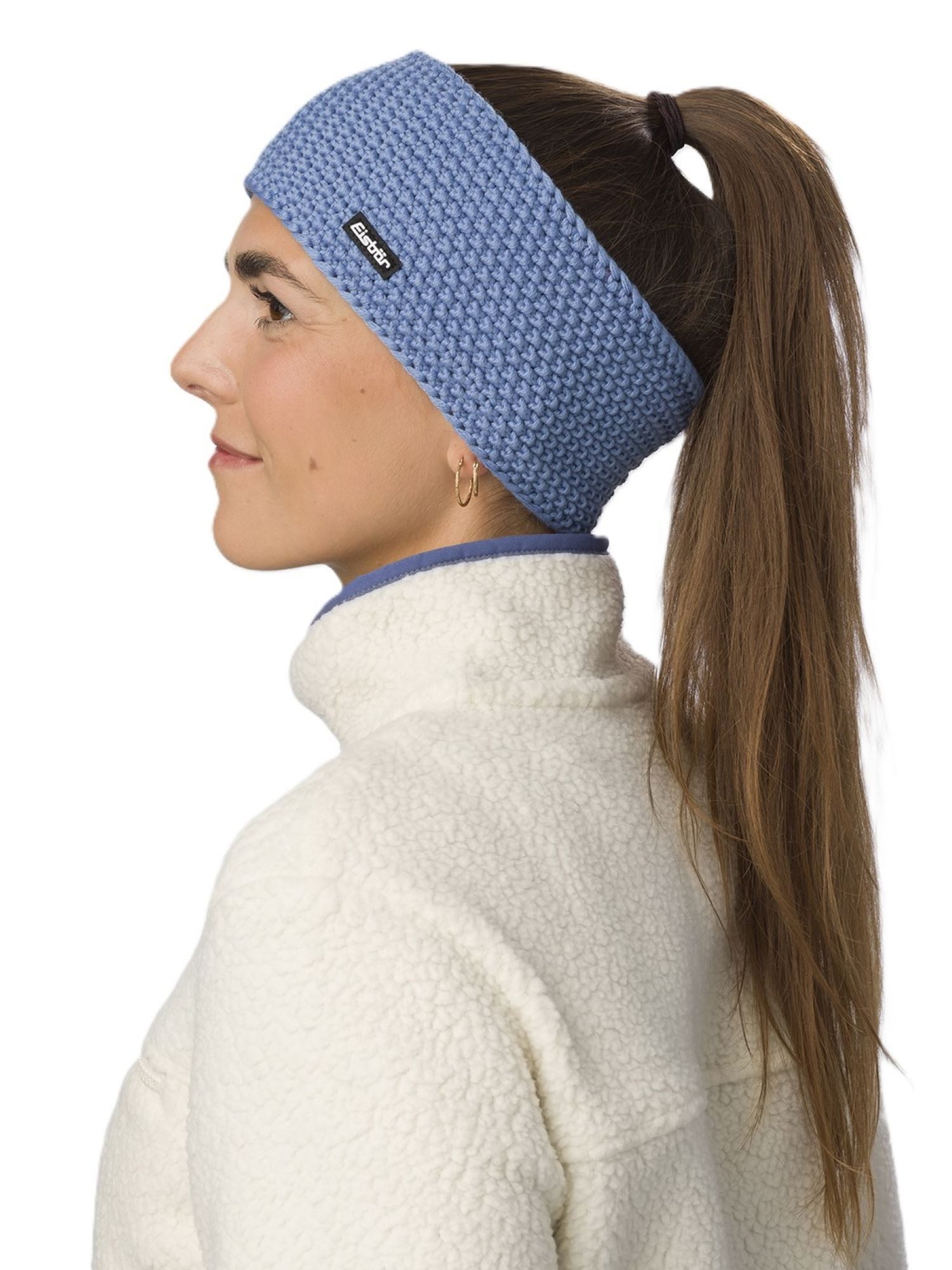 Eisbär Stirnband Jamies (Futter aus Fleece-Merinowolle) himmelblau Damen günstig online kaufen