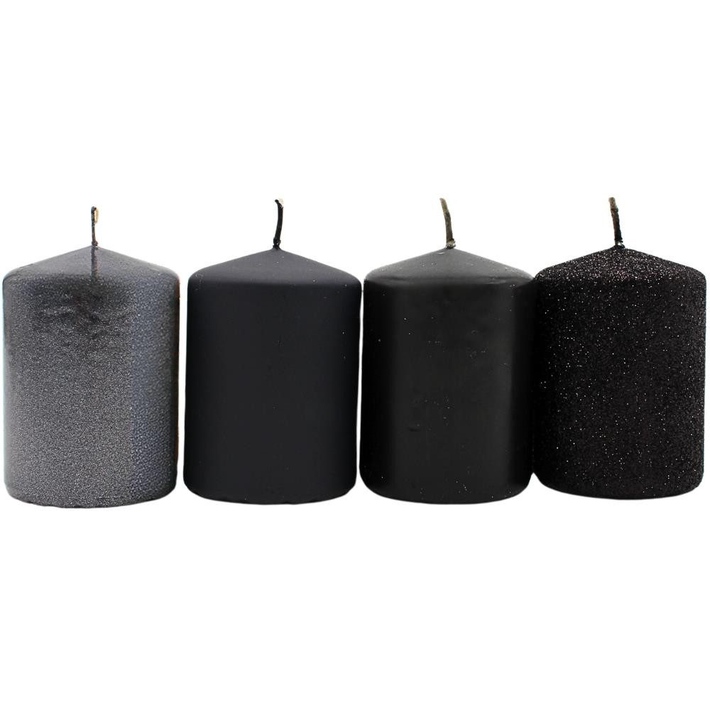 Dekohelden24 Stumpenkerze Adventskerzen, Stumpenkerzen, Adventskranzkerzen, günstig online kaufen