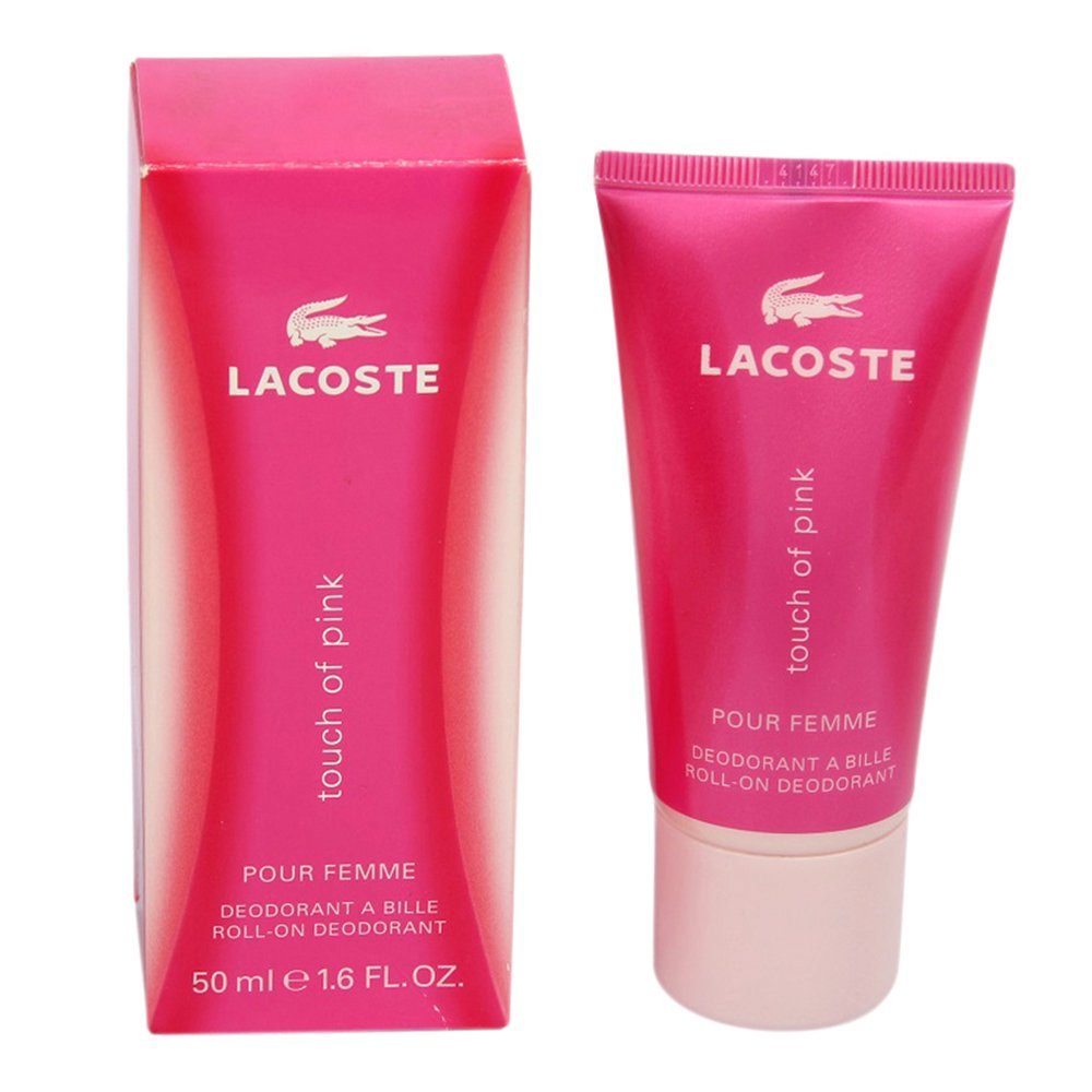 Lacoste Körperspray Lacoste Touch of pink Roll-on Deodorant 50ml
