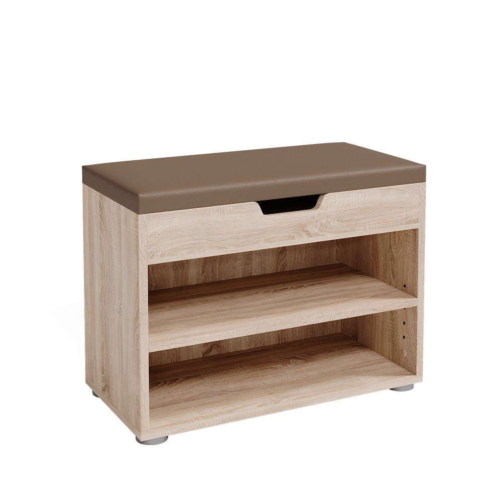 Vicco Schuhbank Rolfe, Sonoma, 60 x 45 cm (1-St)