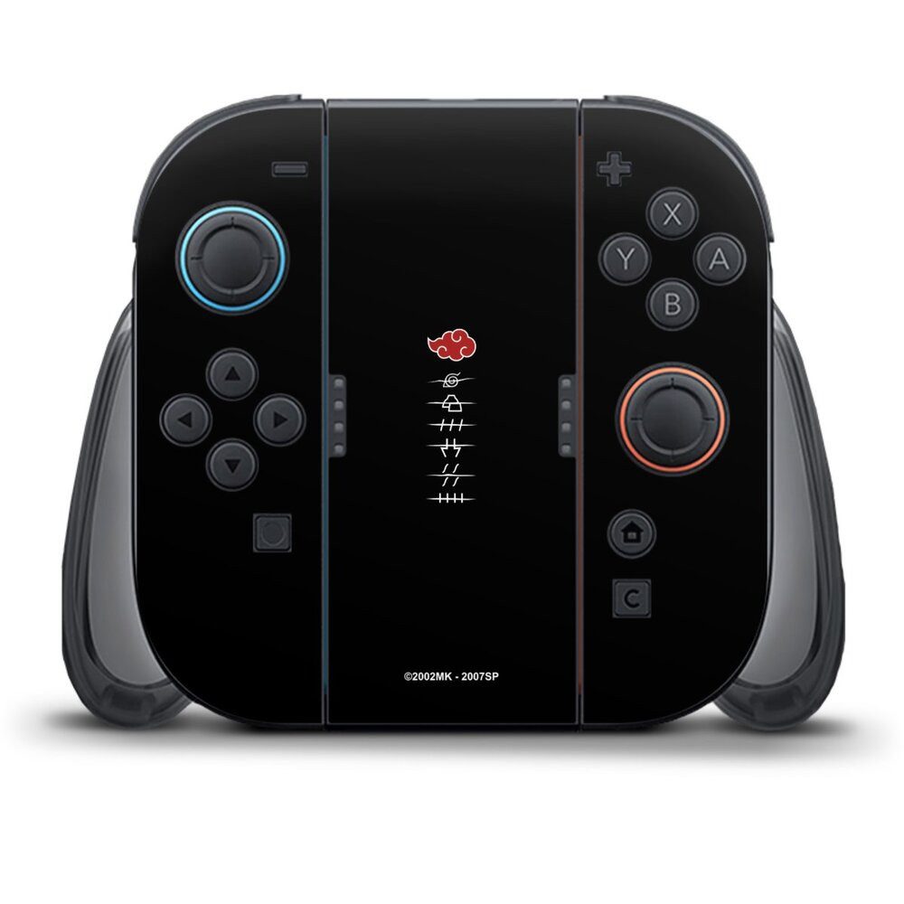 DeinDesign Konsolen-Cover Akatsuki Offizielles Lizenzprodukt Naruto Shippuden, Nintendo Switch 2 Controller Skin Aufkleber Sticker Folie