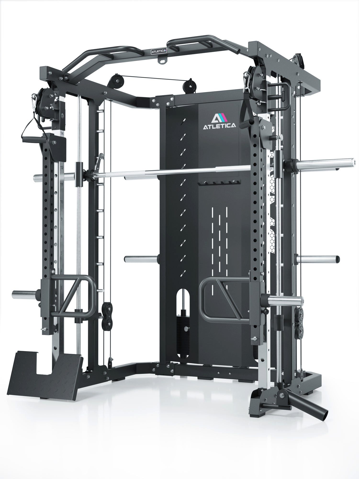 ATLETICA Kraftstation SWAT Multipresse, Performance Version, 2 x 75 kg Gewichte