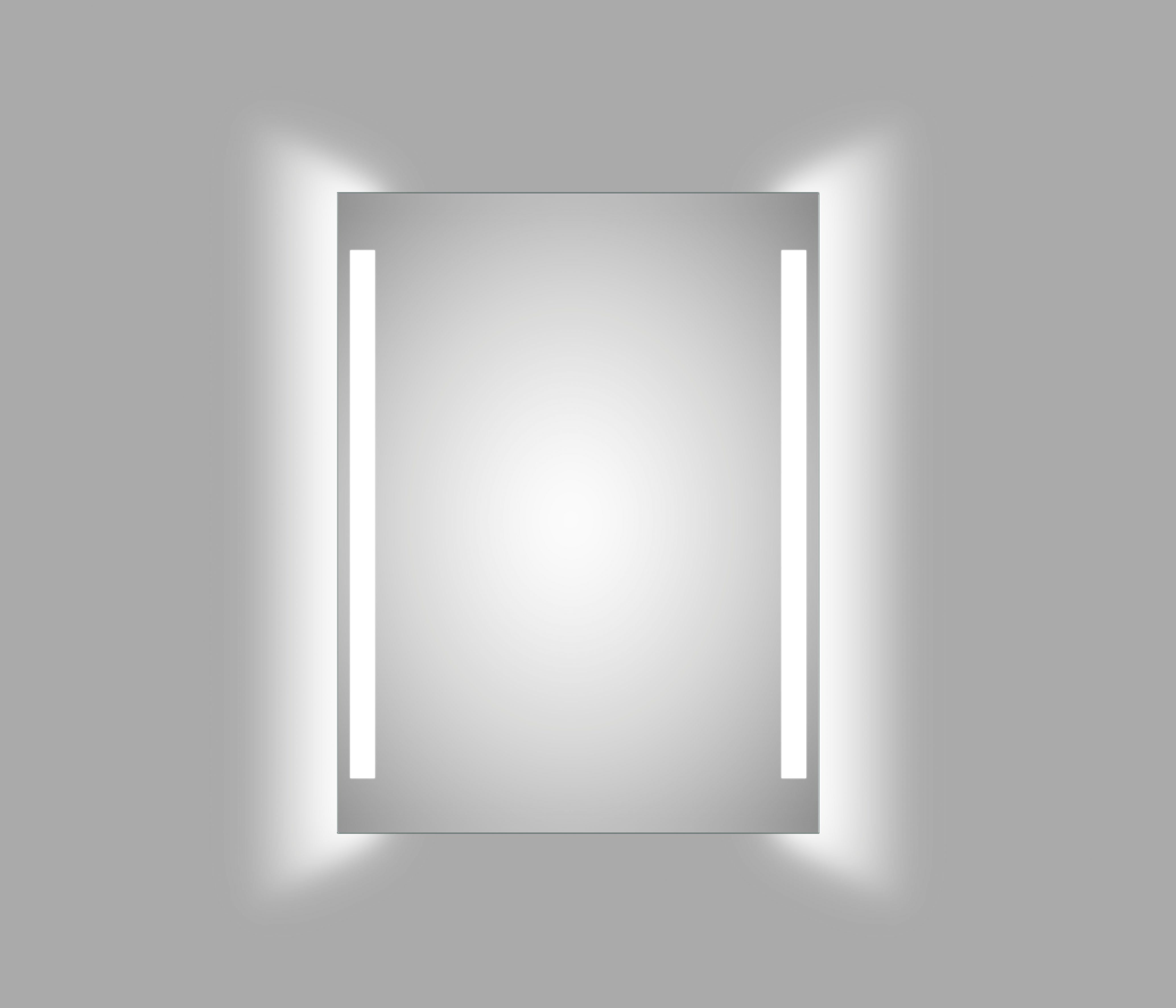 Talos Badspiegel (1-St), 80x60 cm - Spiegel mit Beleuchtung