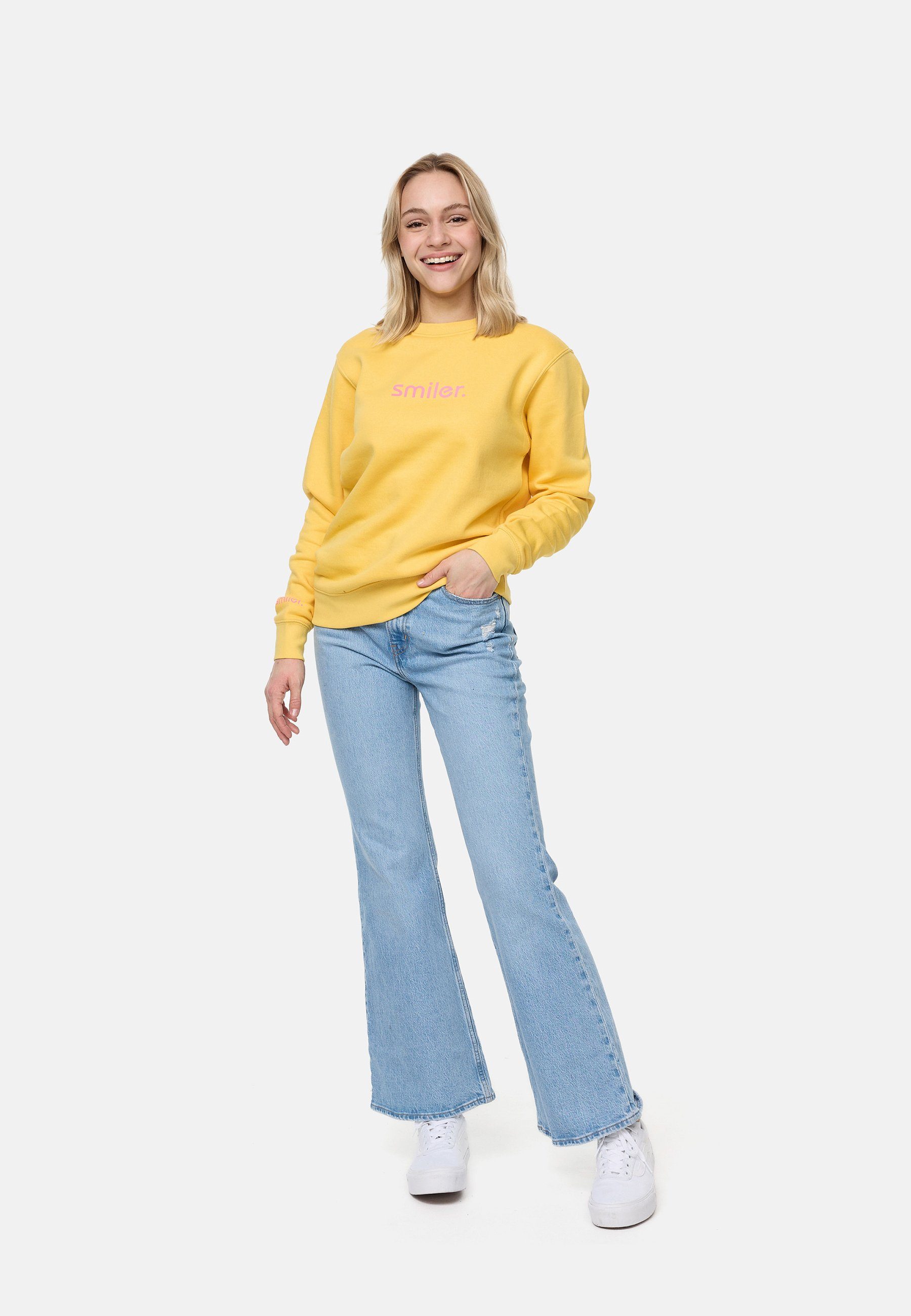 smiler. Sweatshirt dude. mit Label-Applikationen günstig online kaufen