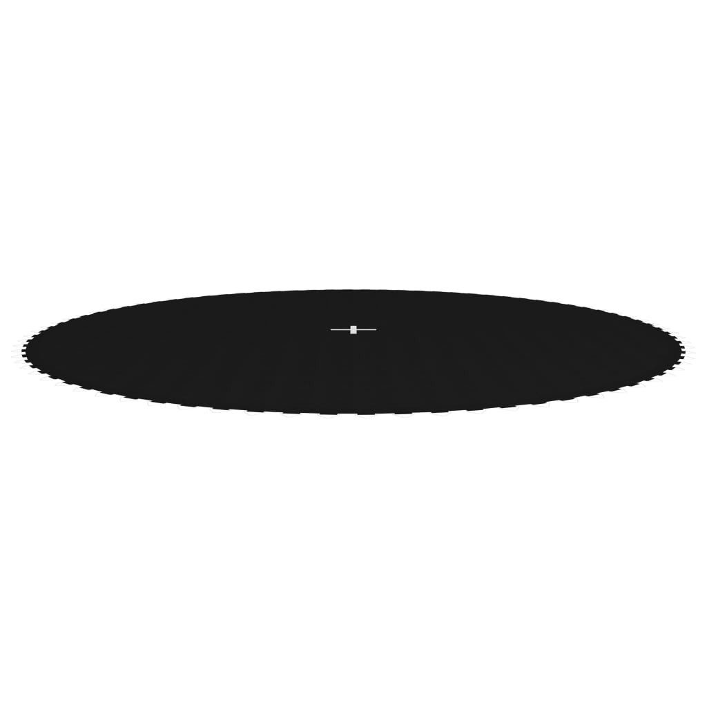 vidaXL Gartentrampolin 120 kg Sprungtuch Schwarz für 4,27 m Runde Trampoline