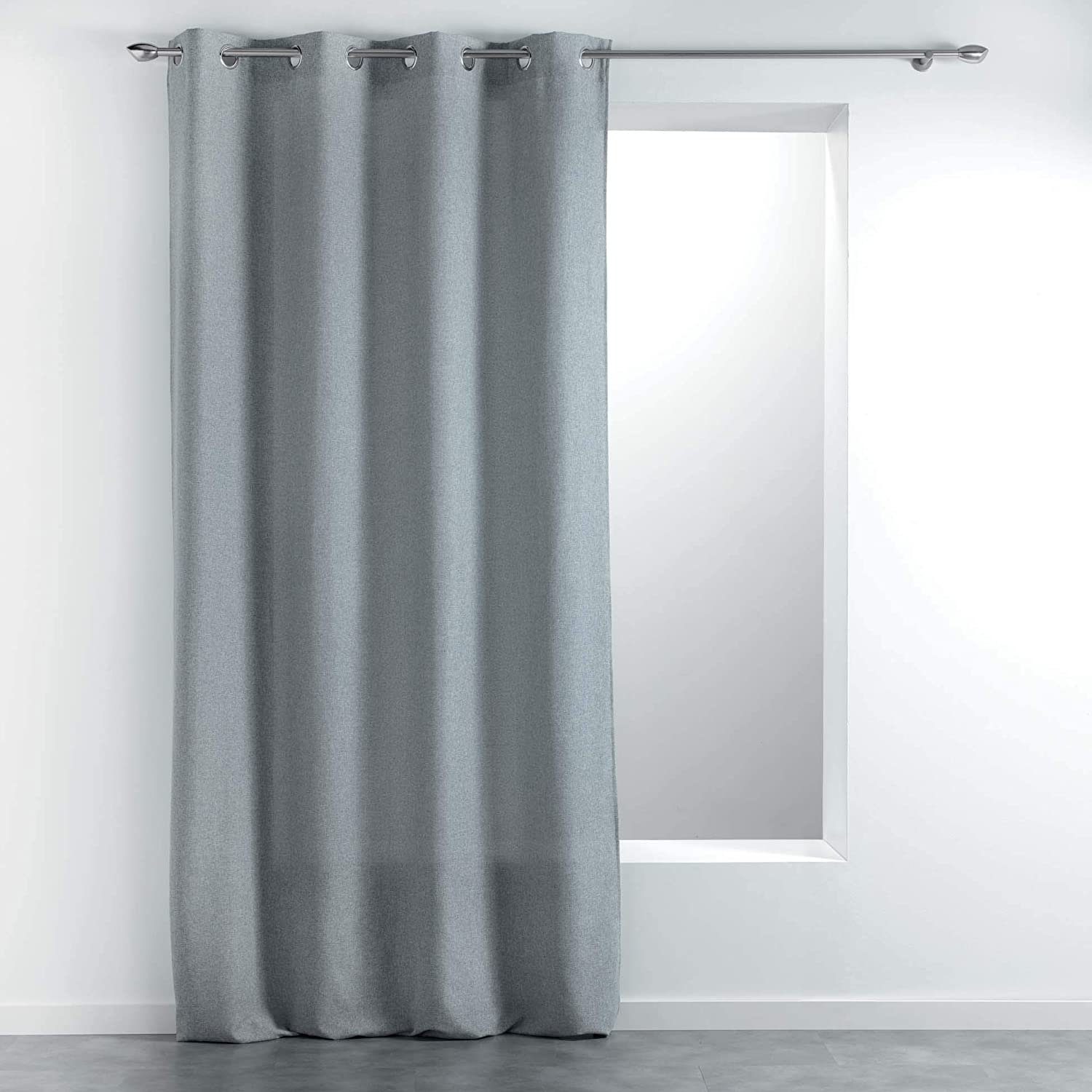 (1 St), Grau d'intérieur, Douceur Vorhang, modern