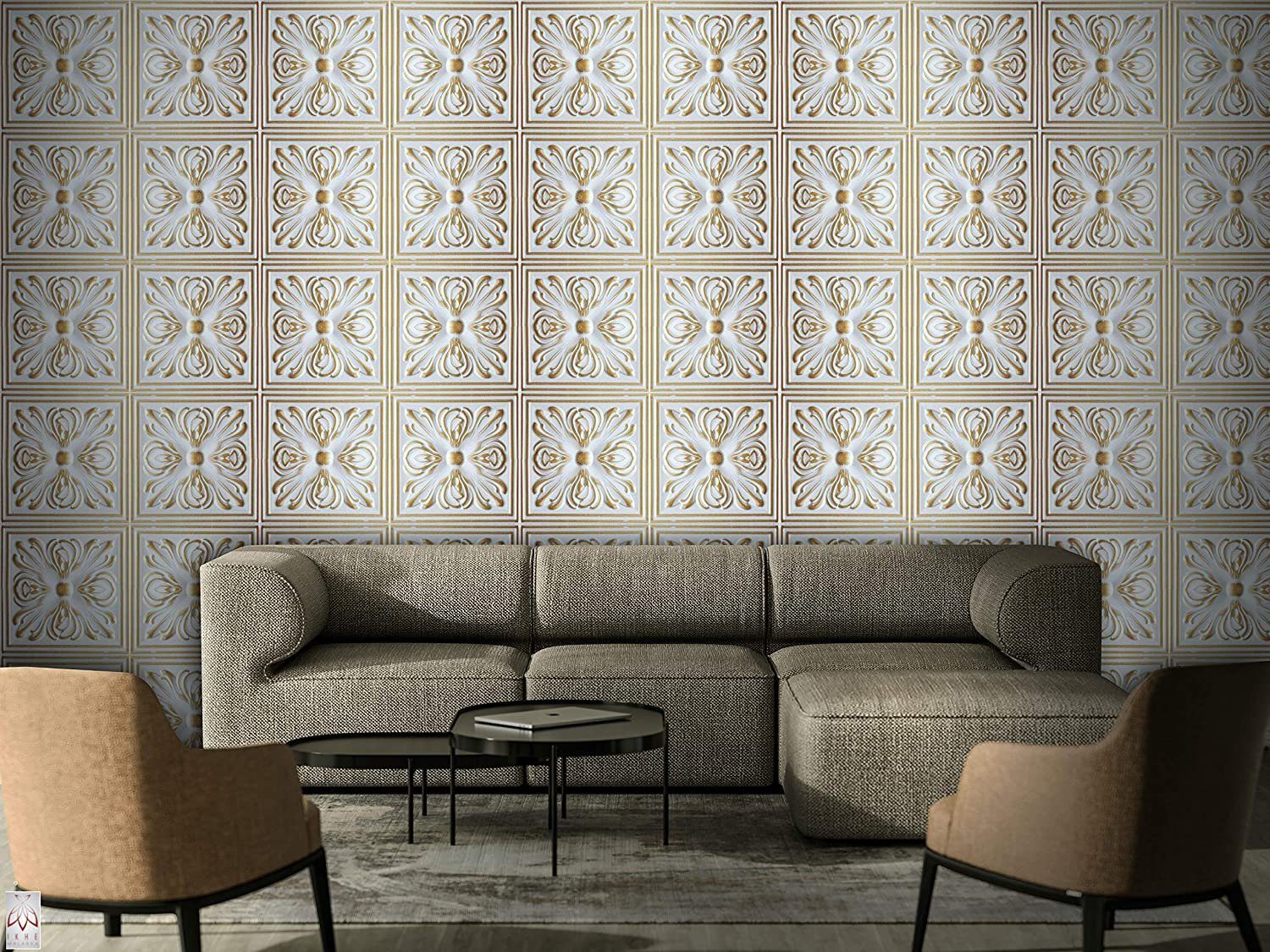 IKHEMalarka 3D Wandpaneel aus Polystyrol Styropor günstig online kaufen
