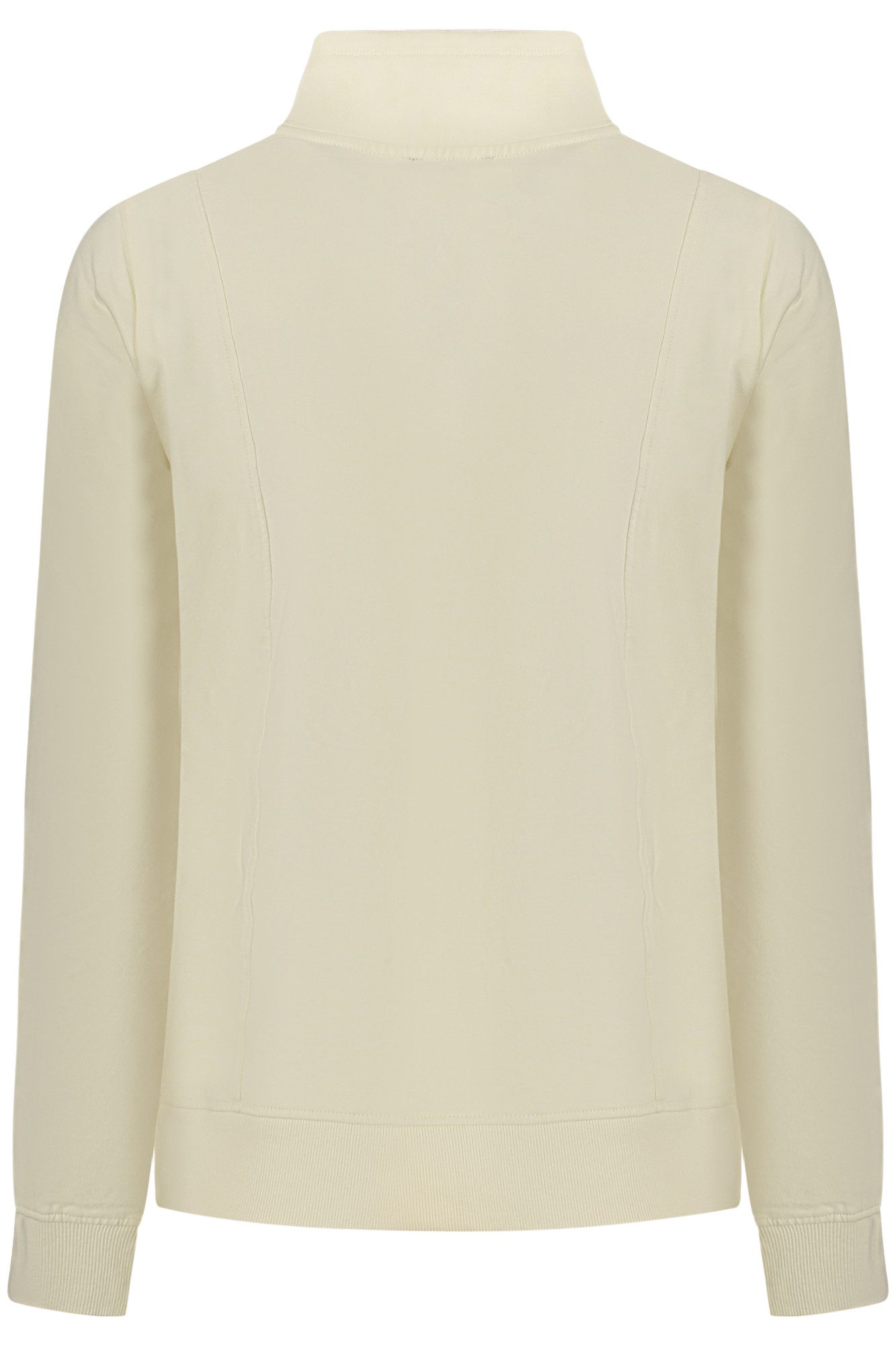 Freddy Sweatshirt Weißes Damen Sweatshirt mit Reißverschluss &