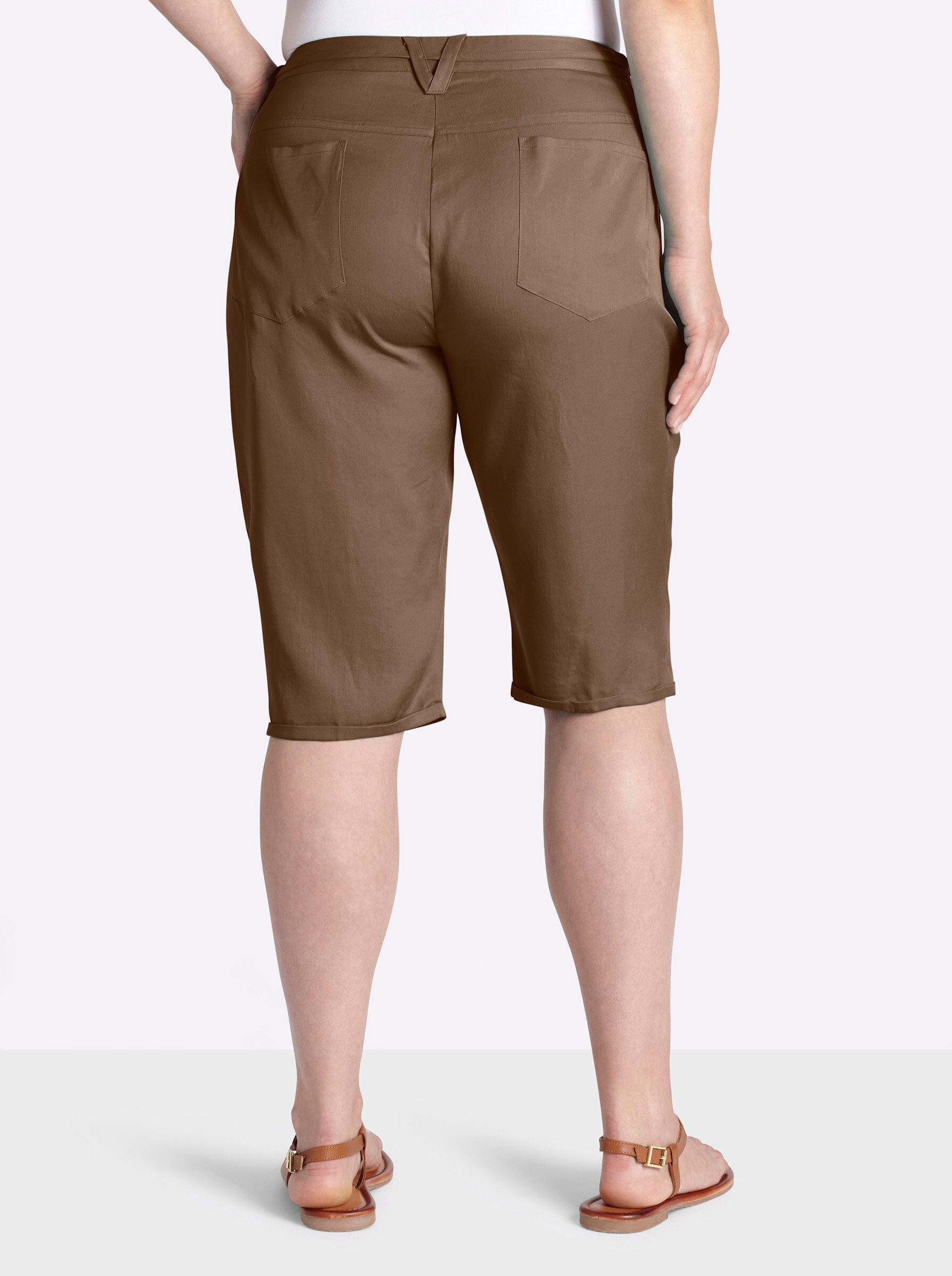 Sheego Shorts Bermuda normal