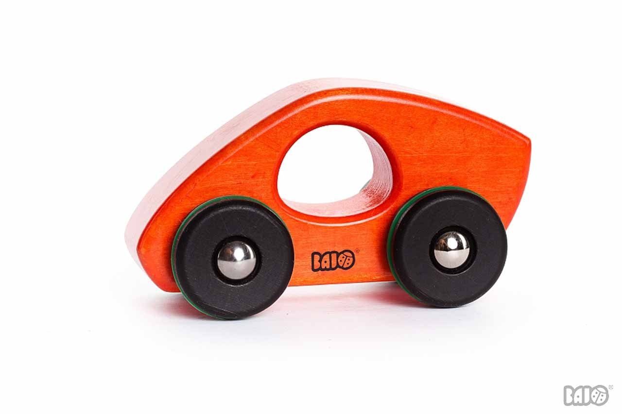 Bajo Spielzeug-Auto Großes Holzauto 8 Holzspielzeug Rennwagen