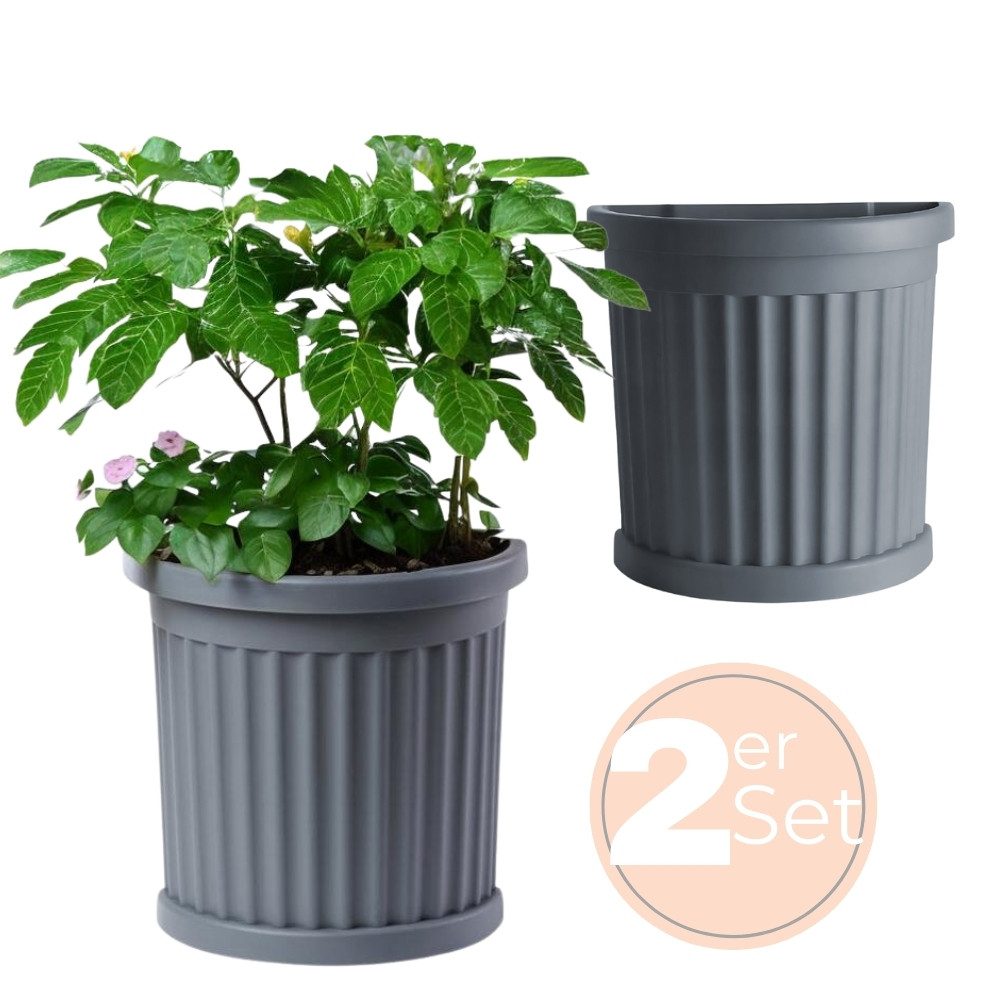 GarPet Pflanzkübel 2er Set Pflanz Kübel günstig online kaufen