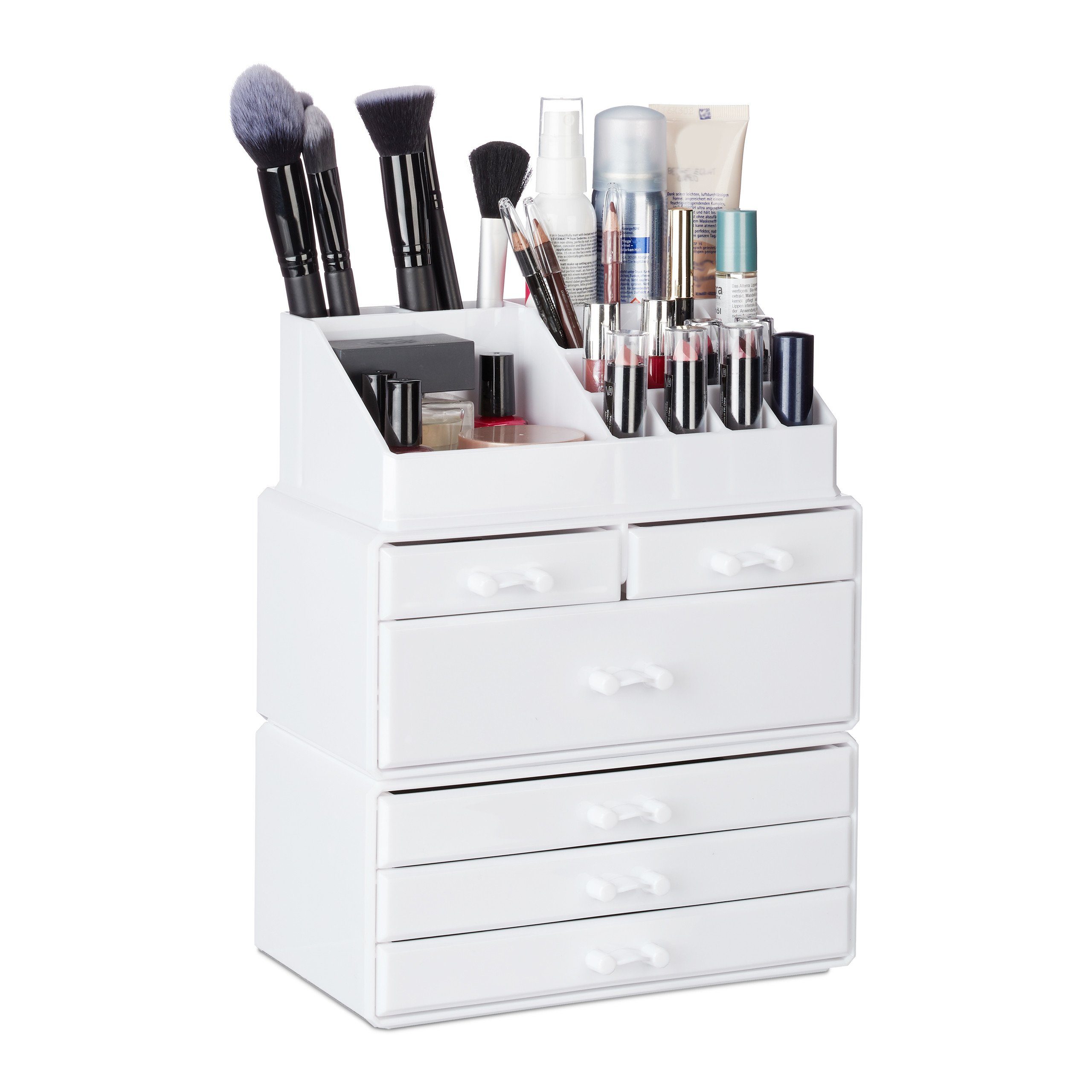 Make-Up Organizer Kosmetikorganizer mit 6 Schubladen