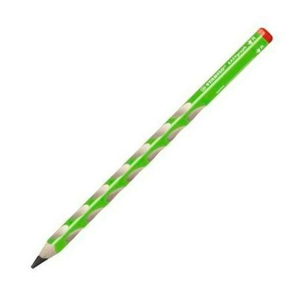 STABILO Bleistift Bleistift Easygraph Holz grün (12 Stück)