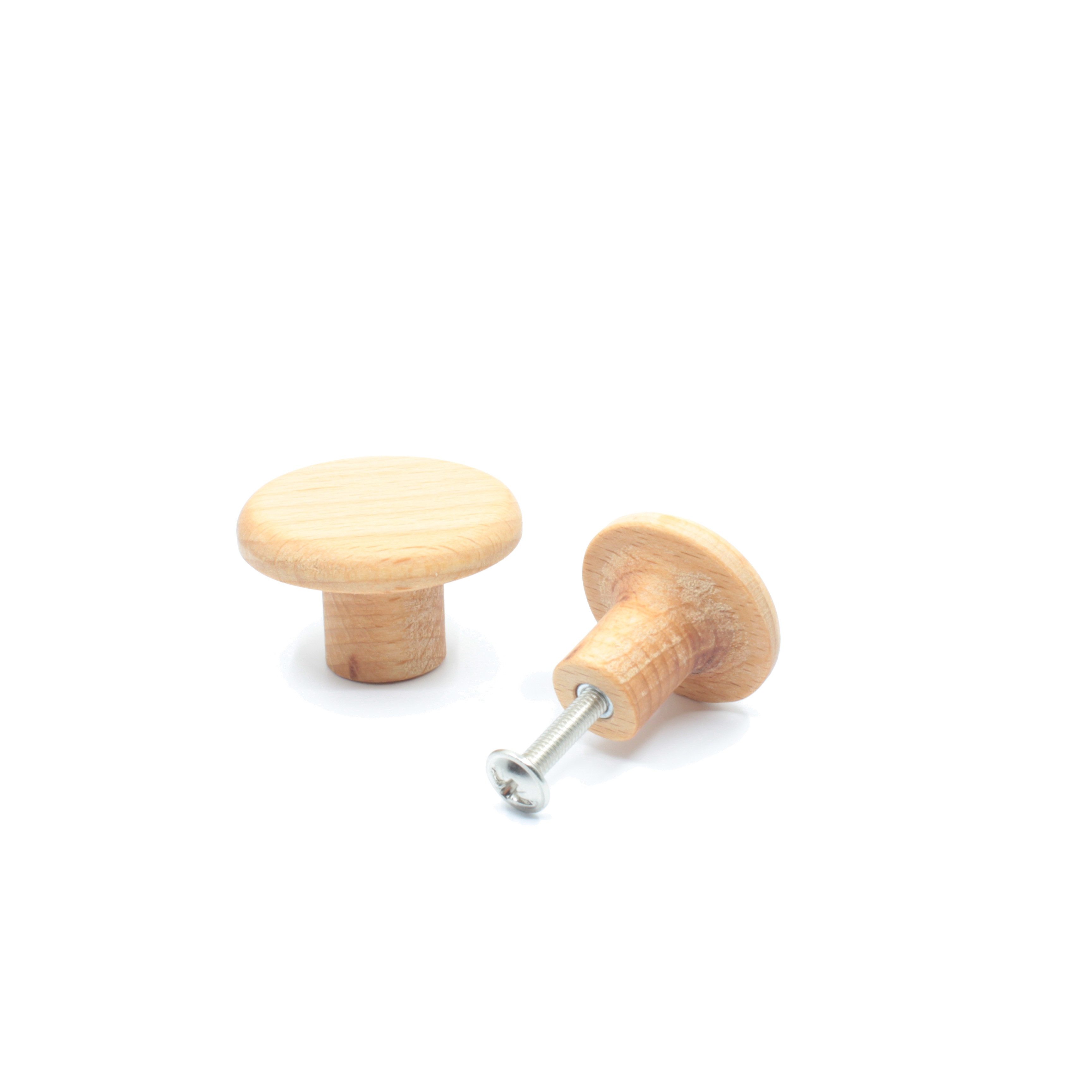 ekengriep Мебельgriff B103, Мебельgriff aus Buche für Küche, IKEA Schrank, Выдвижные ящики usw.