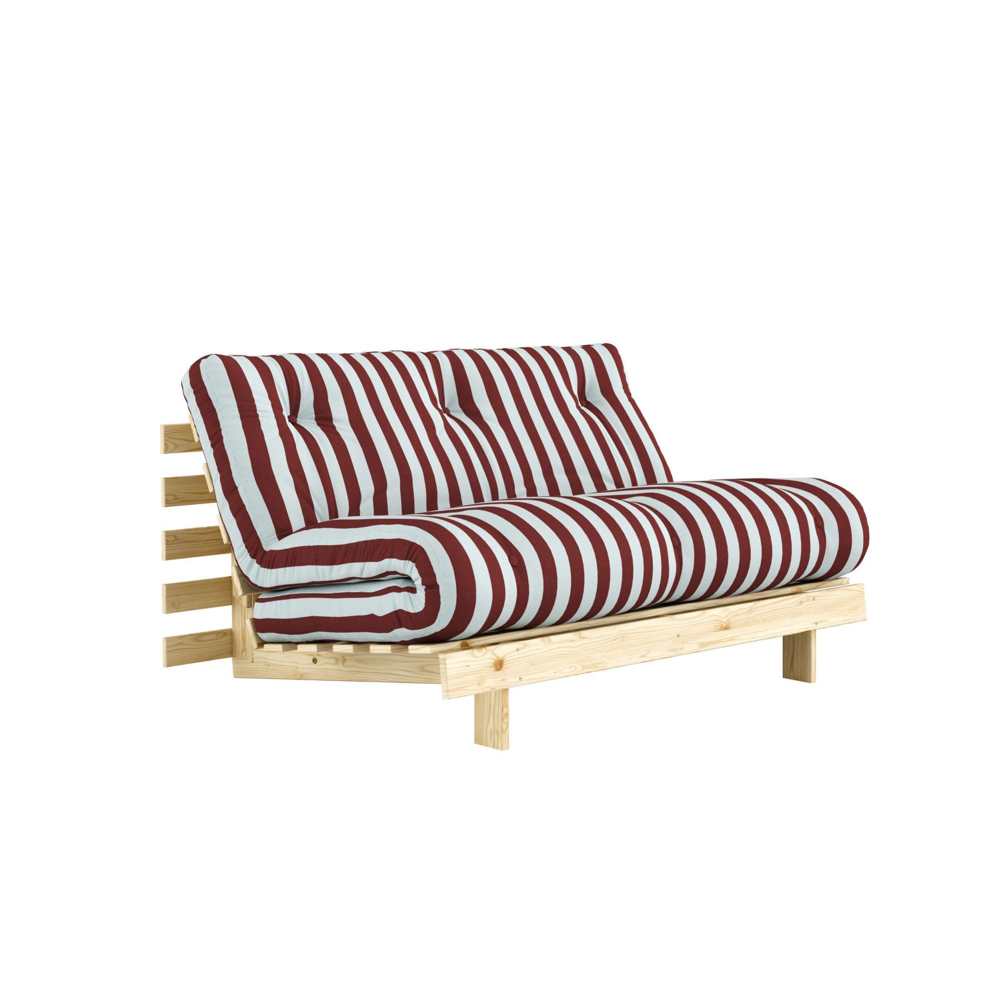 Karup Design Daybett Roots Sofa Bed, Schlafsofa, Bettfunktion, FSC®-Massivholz, Inkl. Futonmatratze, Made in Europe, langlebig, B: 140 oder 160 cm