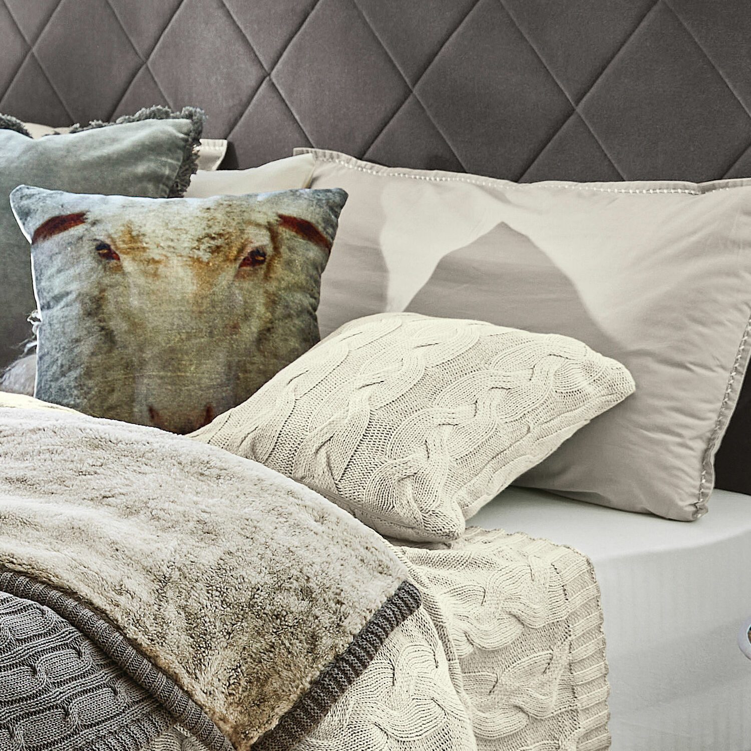 Mirabeau Kissenhülle Kissenhülle Arnhem beige