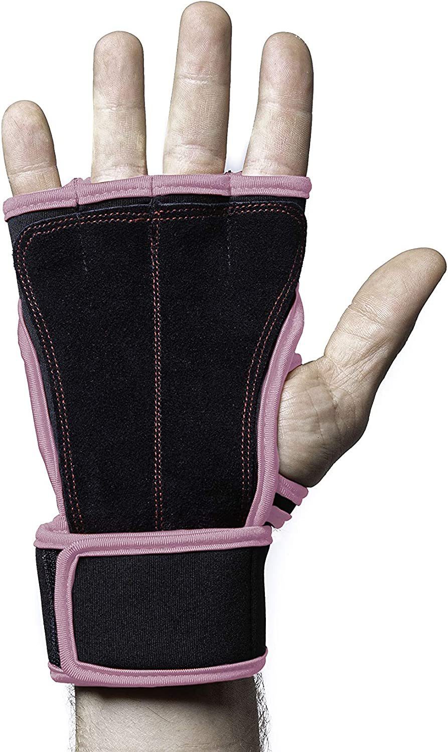 Männer für und Gym Multisporthandschuhe mit Fitnesshandschuhe rosa & geringes Handgelenkstütze Frauen Gentle Gewicht