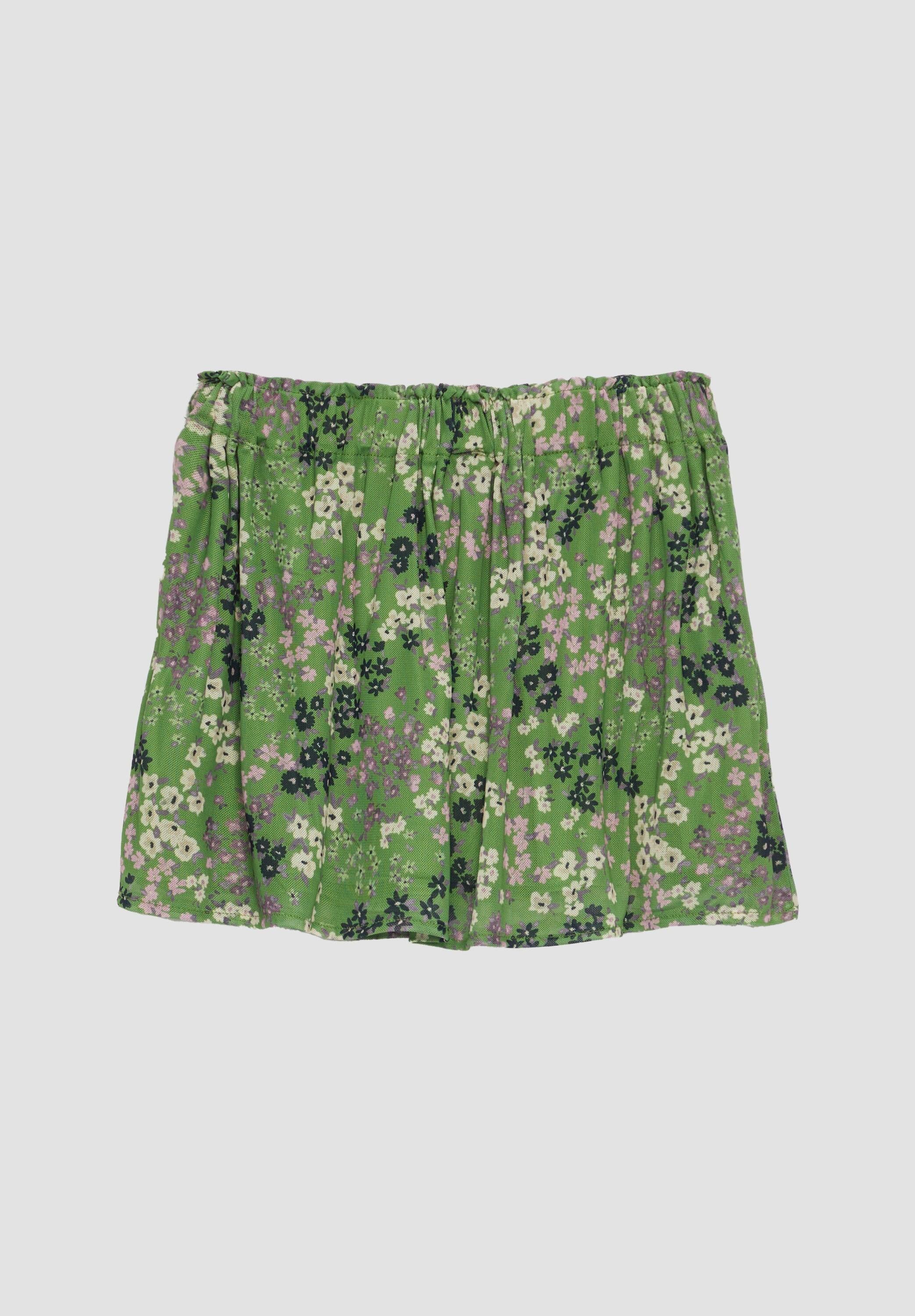 s.Oliver Minirock Rock Gemusterter Rock aus unterlegtem Mesh