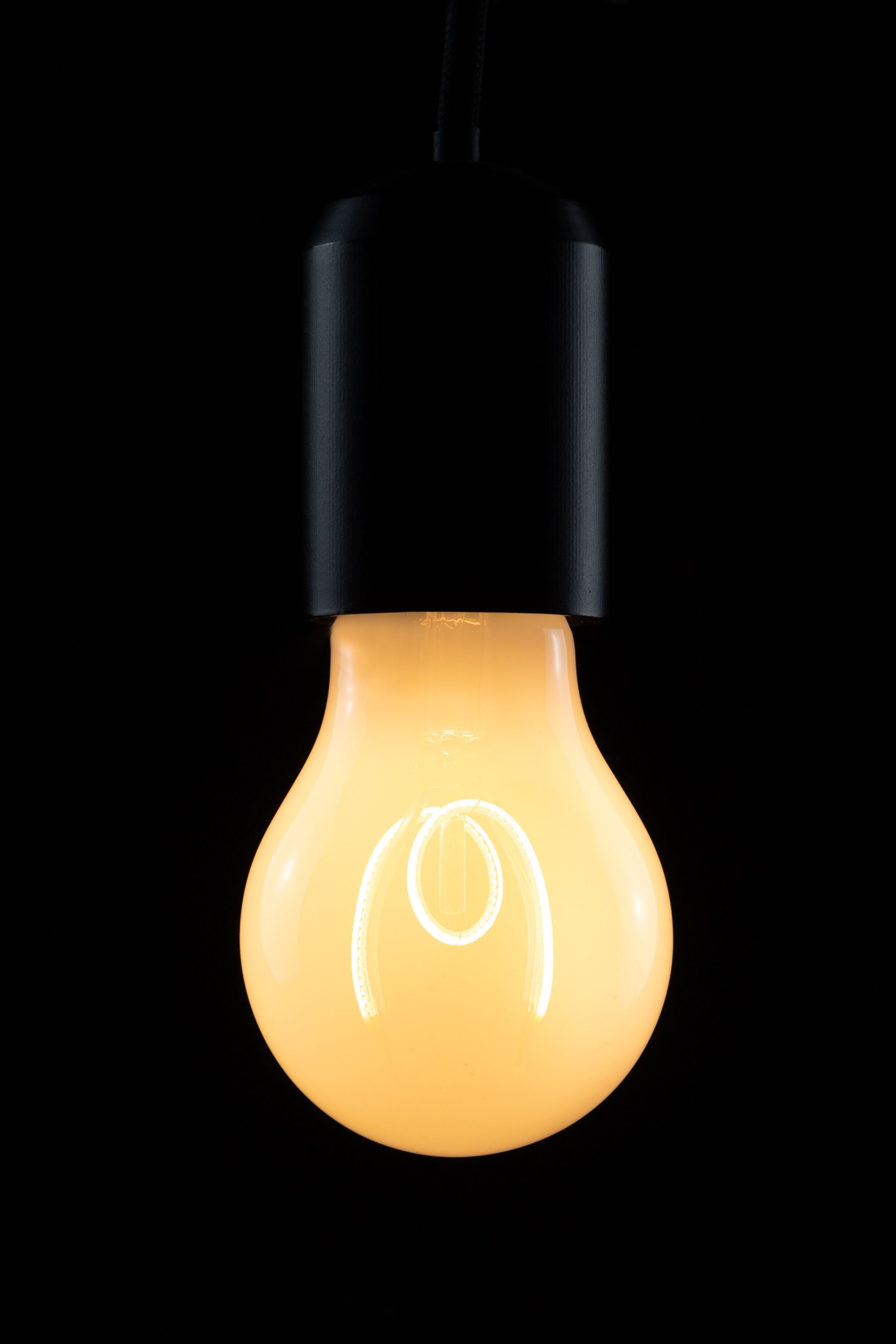 SEGULA LED-Leuchtmittel E27 St., Glühlampe Warmweiß, 1 Soft E27, Line, Soft milky, dimmbar