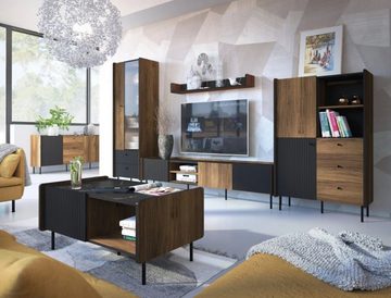 Compleo TV-Schrank COMO, dreitürig, RTV-Kabinett für großes Wohnzimmer, Breite: 200 cm Modern TV-schrank