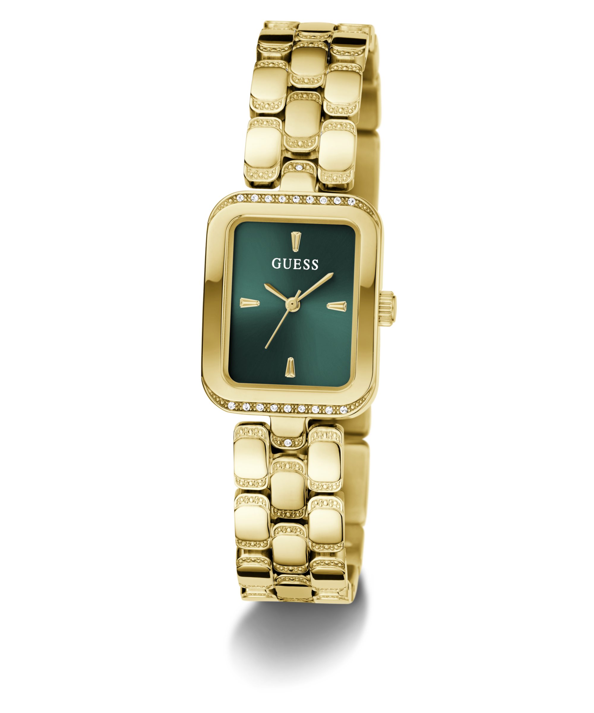 Guess Quarzuhr ISLA GW0865L8, Armbanduhr, Damenuhr, Edelstahlarmband, analog