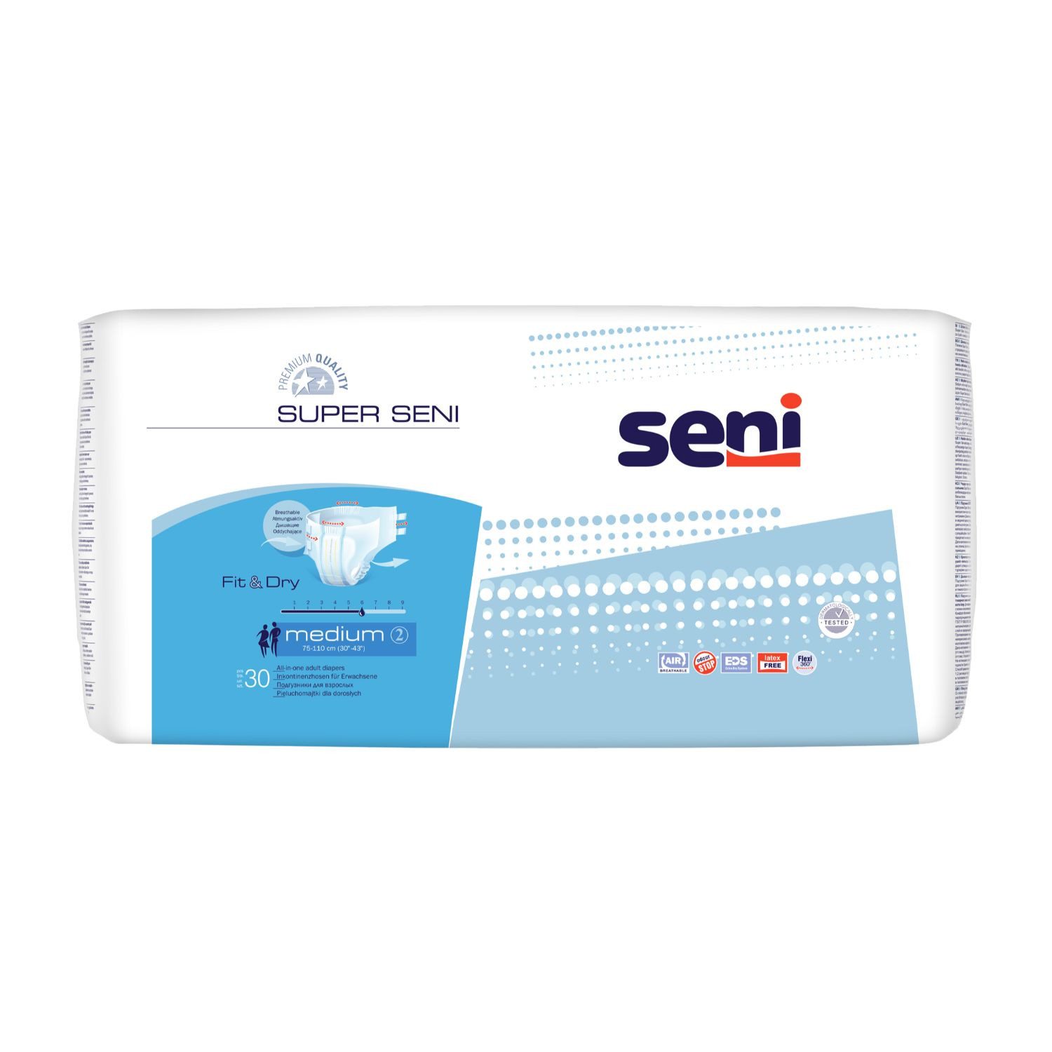 seni Inkontinenz-Einlage Seni Super Inkontinenzslips M 60 Stück