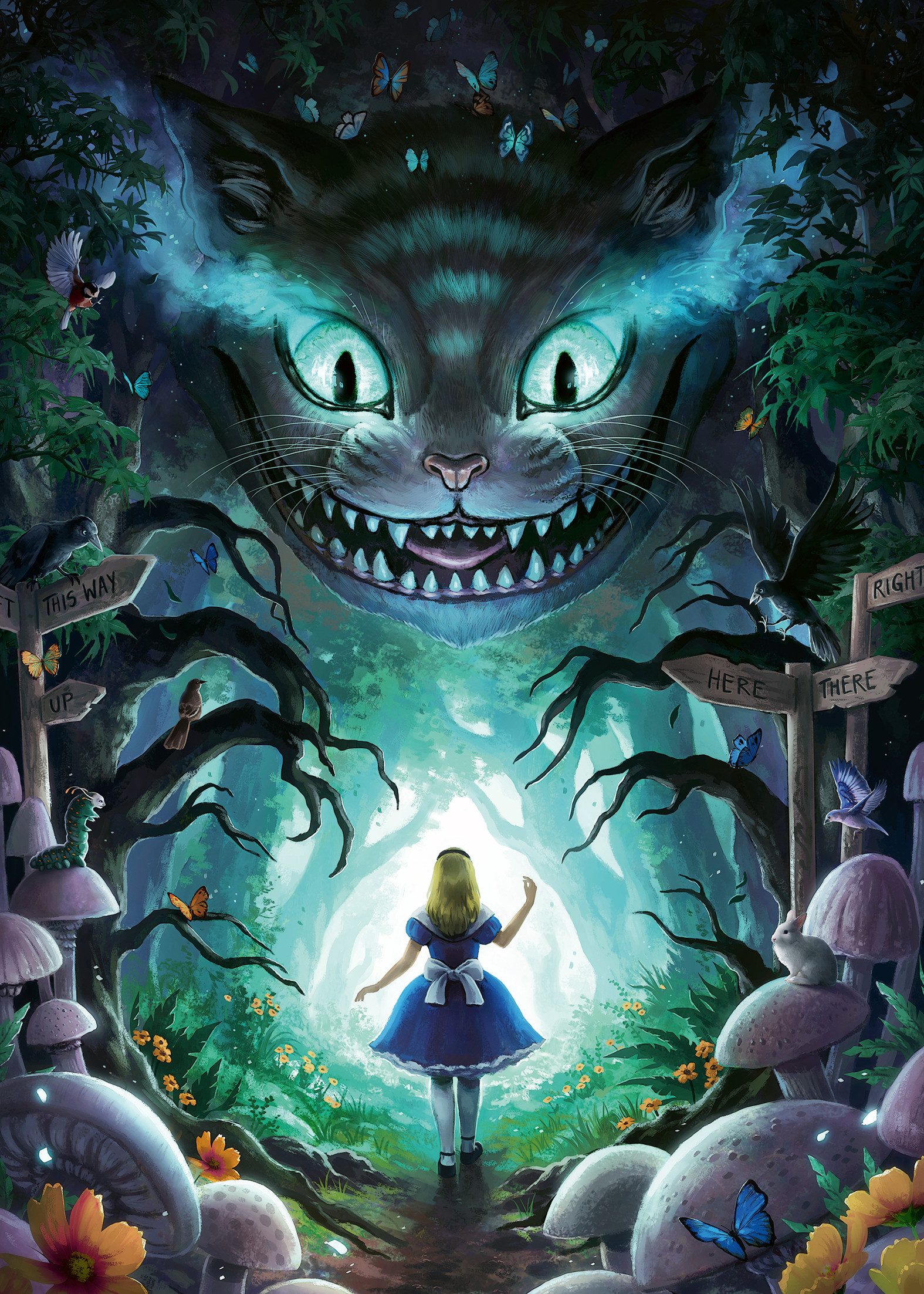 Ravensburger Puzzle Abenteuer mit Alice, 1000 günstig online kaufen