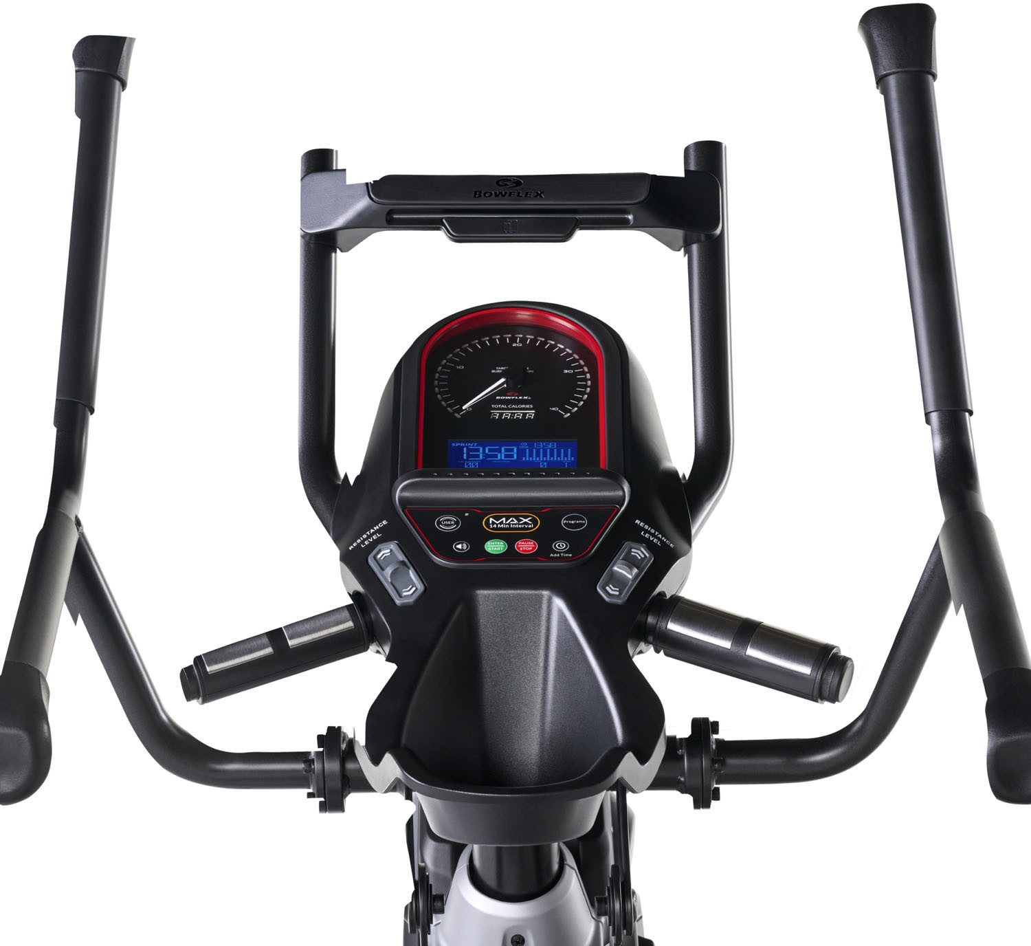 BowFlex Crosstrainer BowFlex M6i (Kombination aus Stepper und Ellipsentrainer, kompatibel mit JRNY-App), 136 kg max. Benutzergewicht, 16 Widerstandsstufen