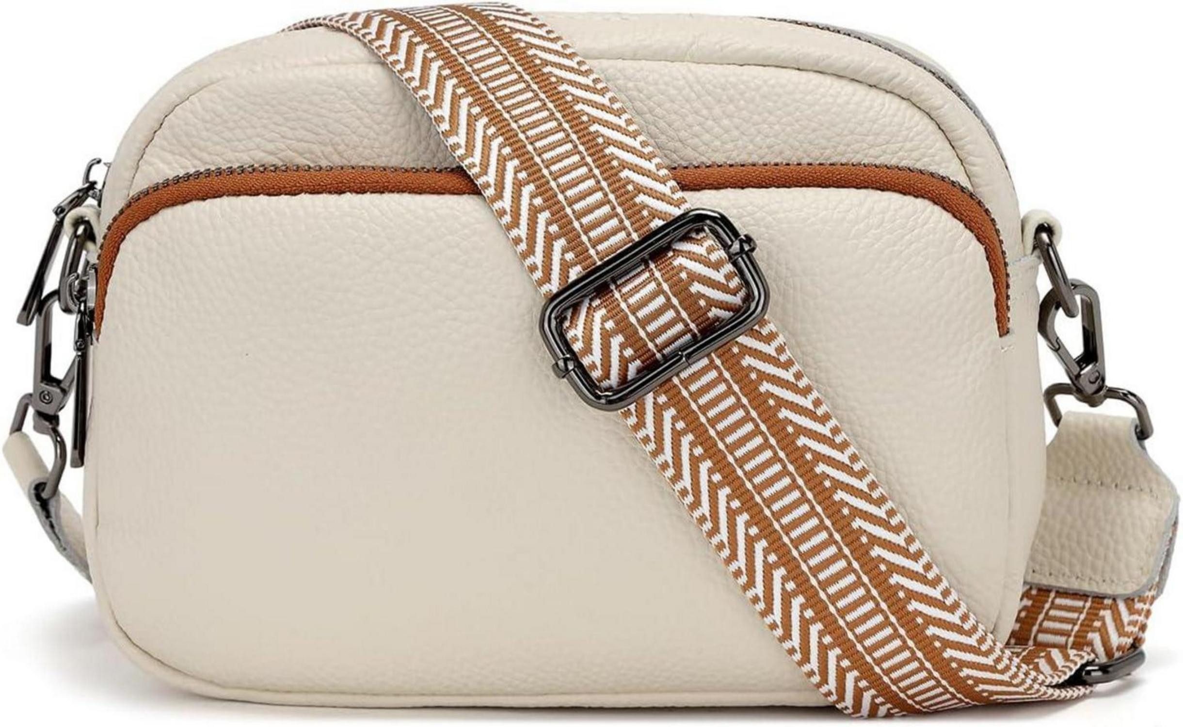LuxusKollektion Umhängetasche Umhängetasche Damen Crossbody handtasche mittelgroß Goldene Hardware