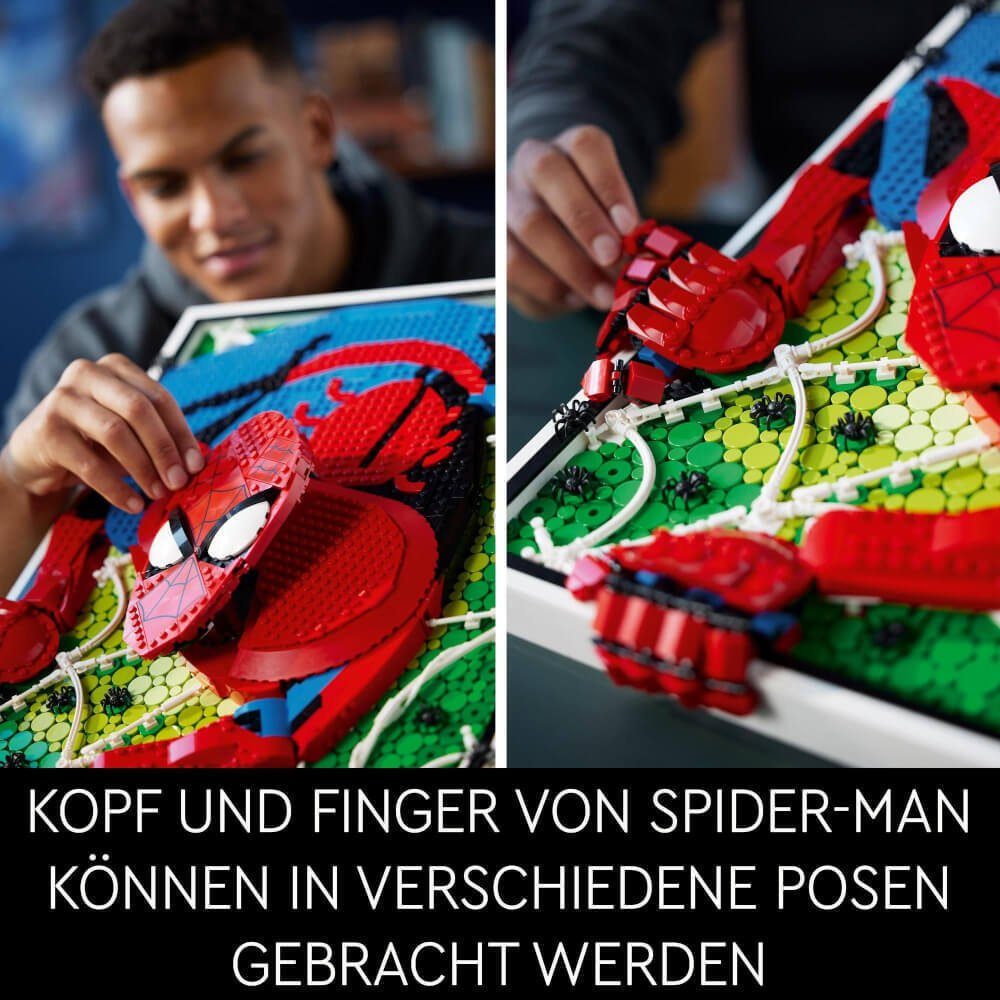 LEGO® ART 31209 The Amazing Spider-Man 31209 Spielbausteine, (2099 St)
