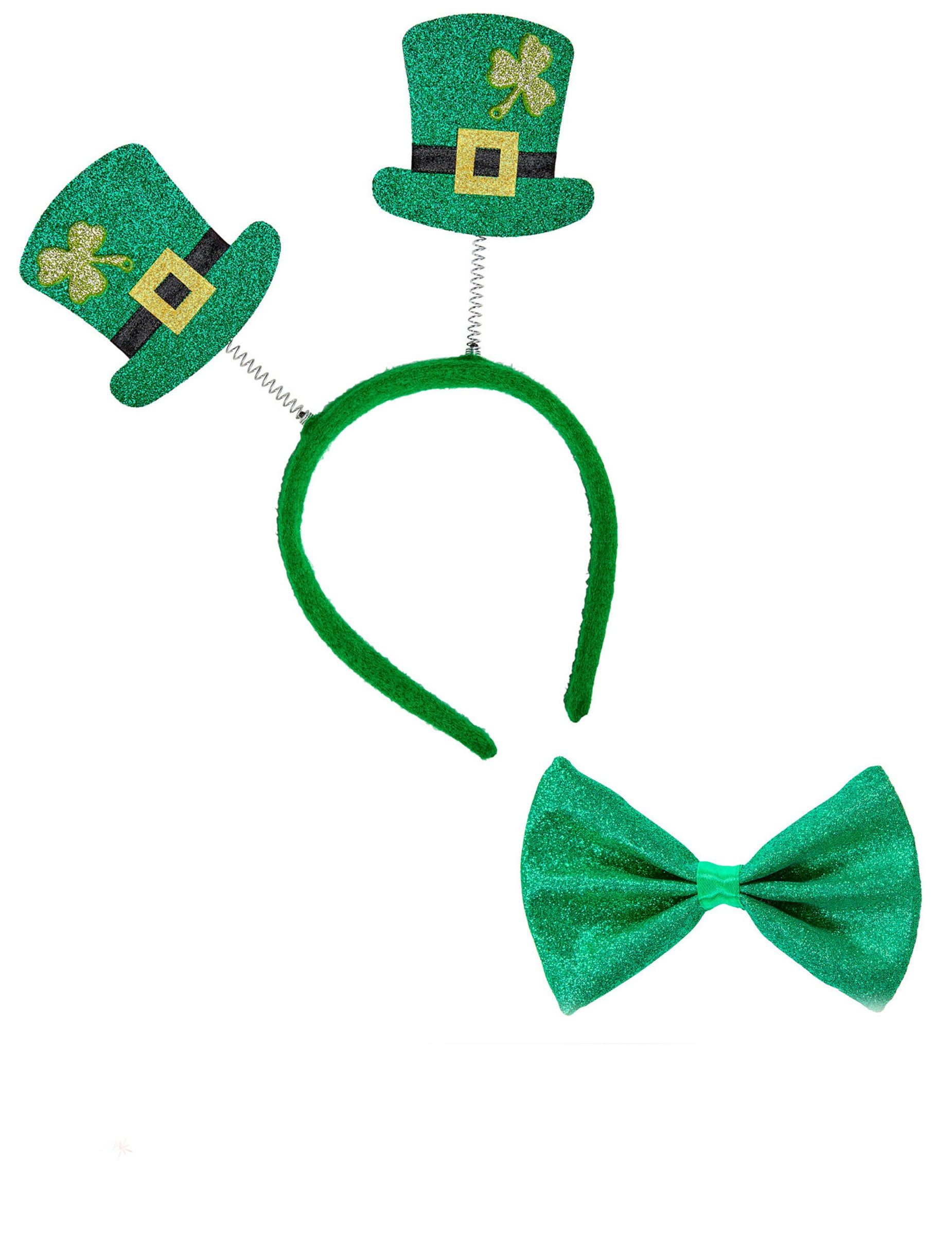 Widmann S.r.l. Kostüm St. Patrick Accessoires grün-gold