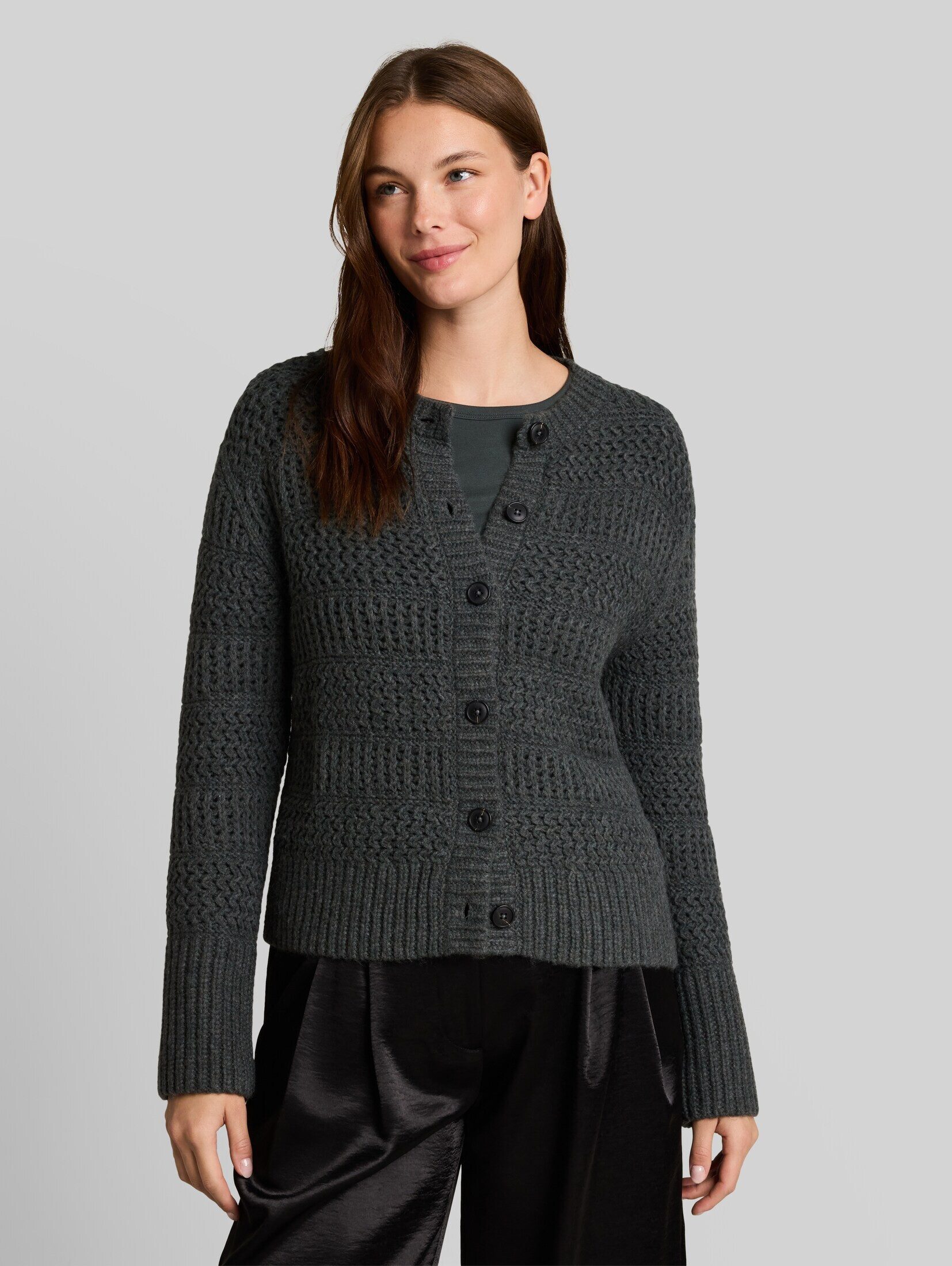 TOM TAILOR Cardigan Pullover & Strickjacken Cardigan mit Wollanteil